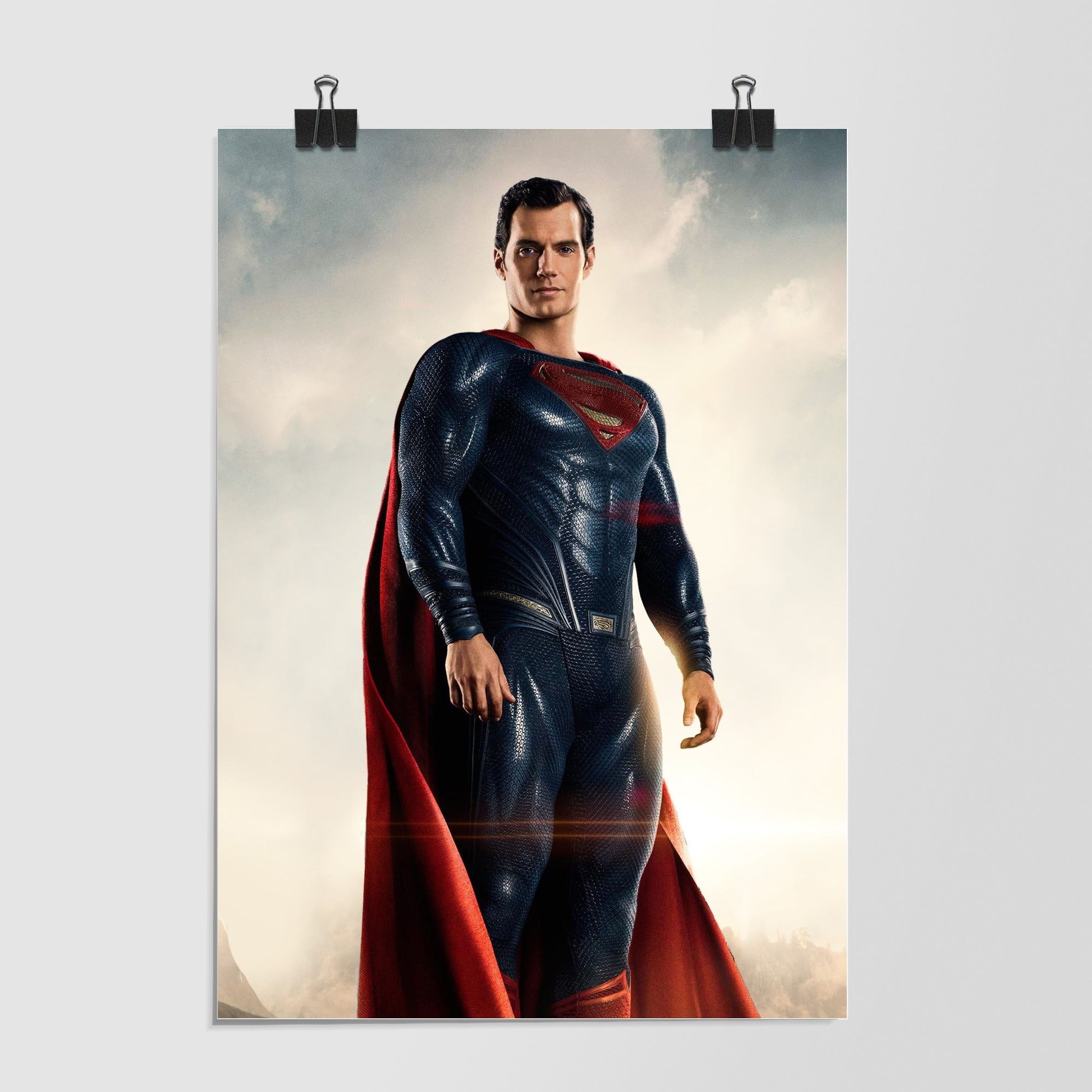 Superman White Studio Shot by Decalz