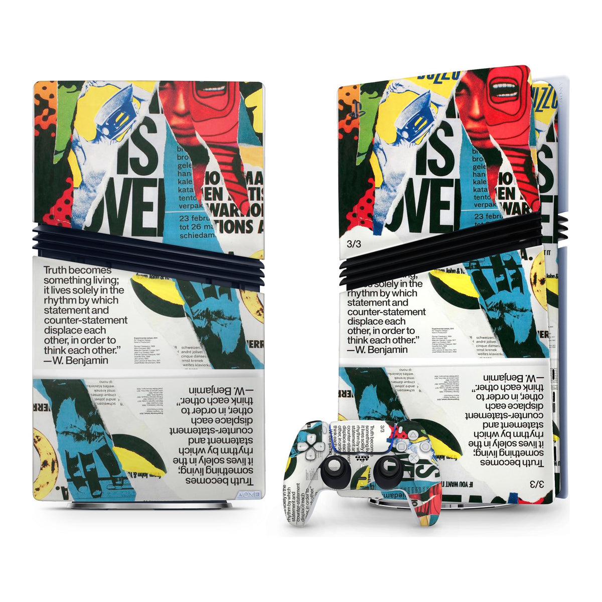TarredWord PlayStation 5 Pro skin by Decalz