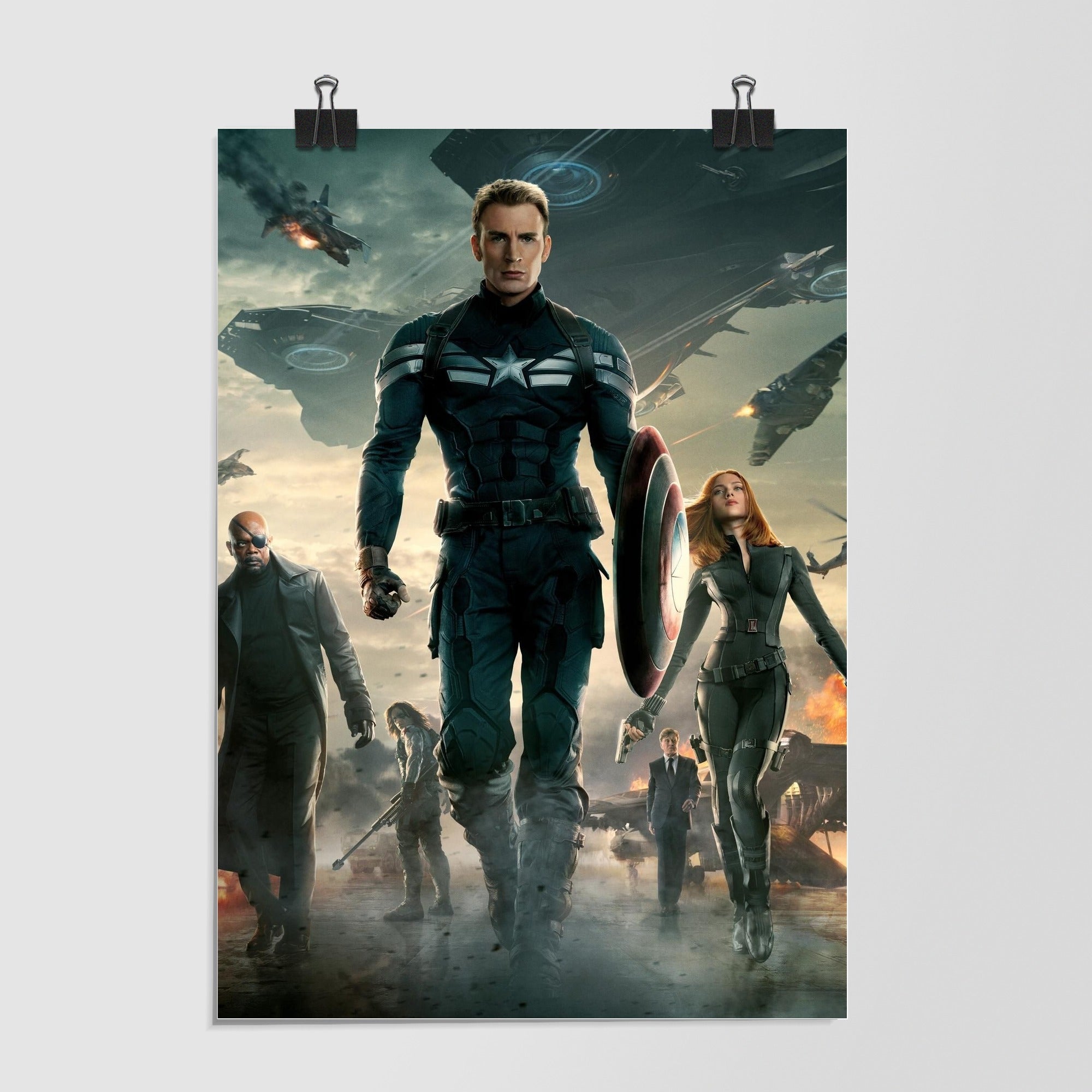 Team Captain America Black by Decalz