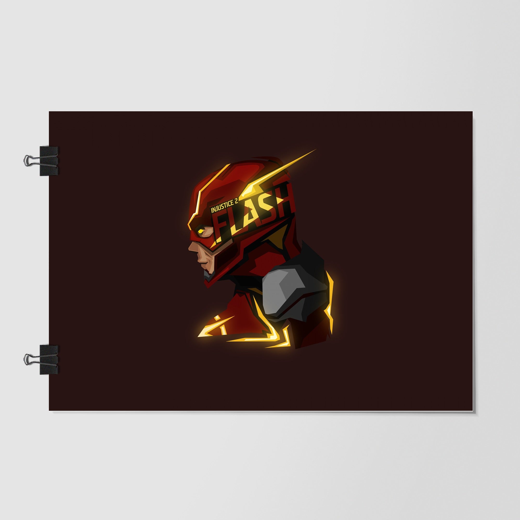 The Flash Black Cinematic Glow by Decalz