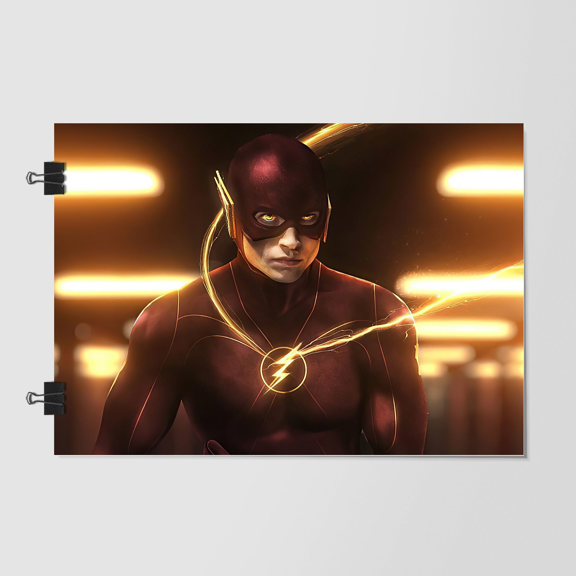 The Flash White Cinematic Glow by Decalz