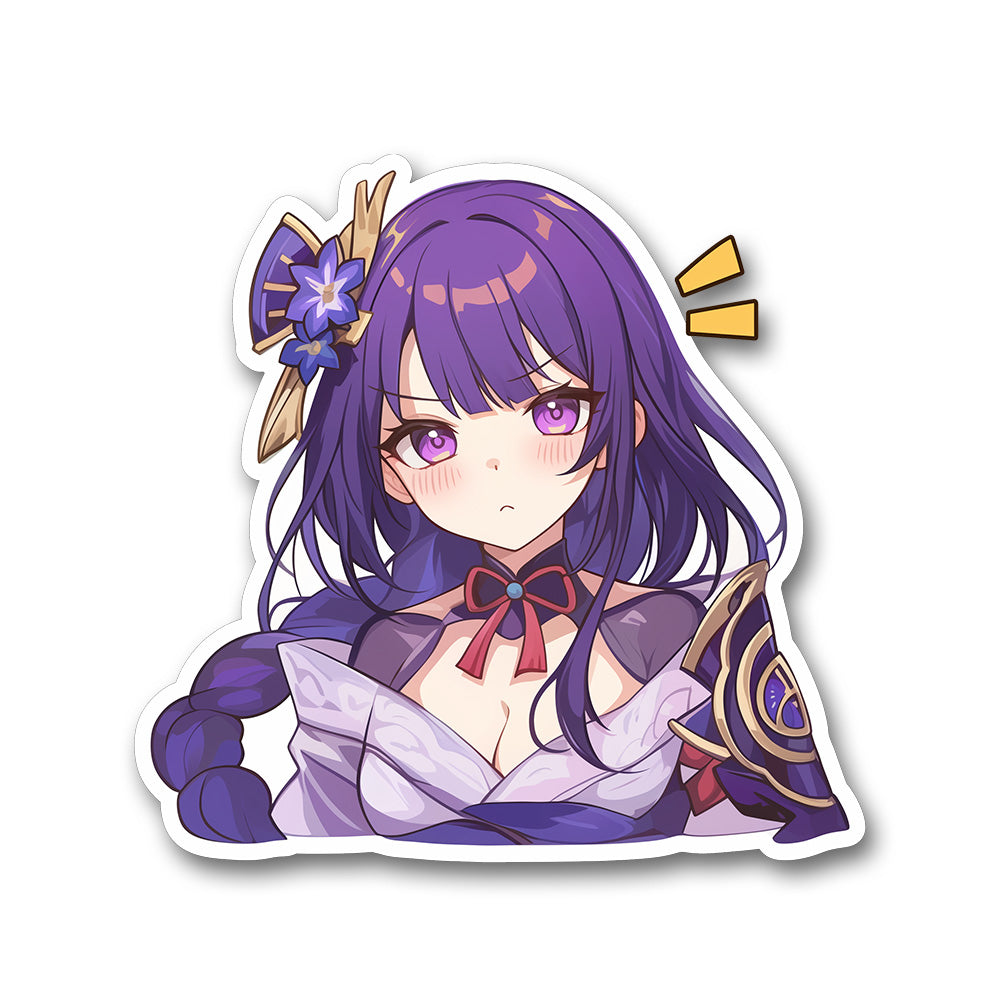 The Raiden Shogun Genshin Impact Sticker