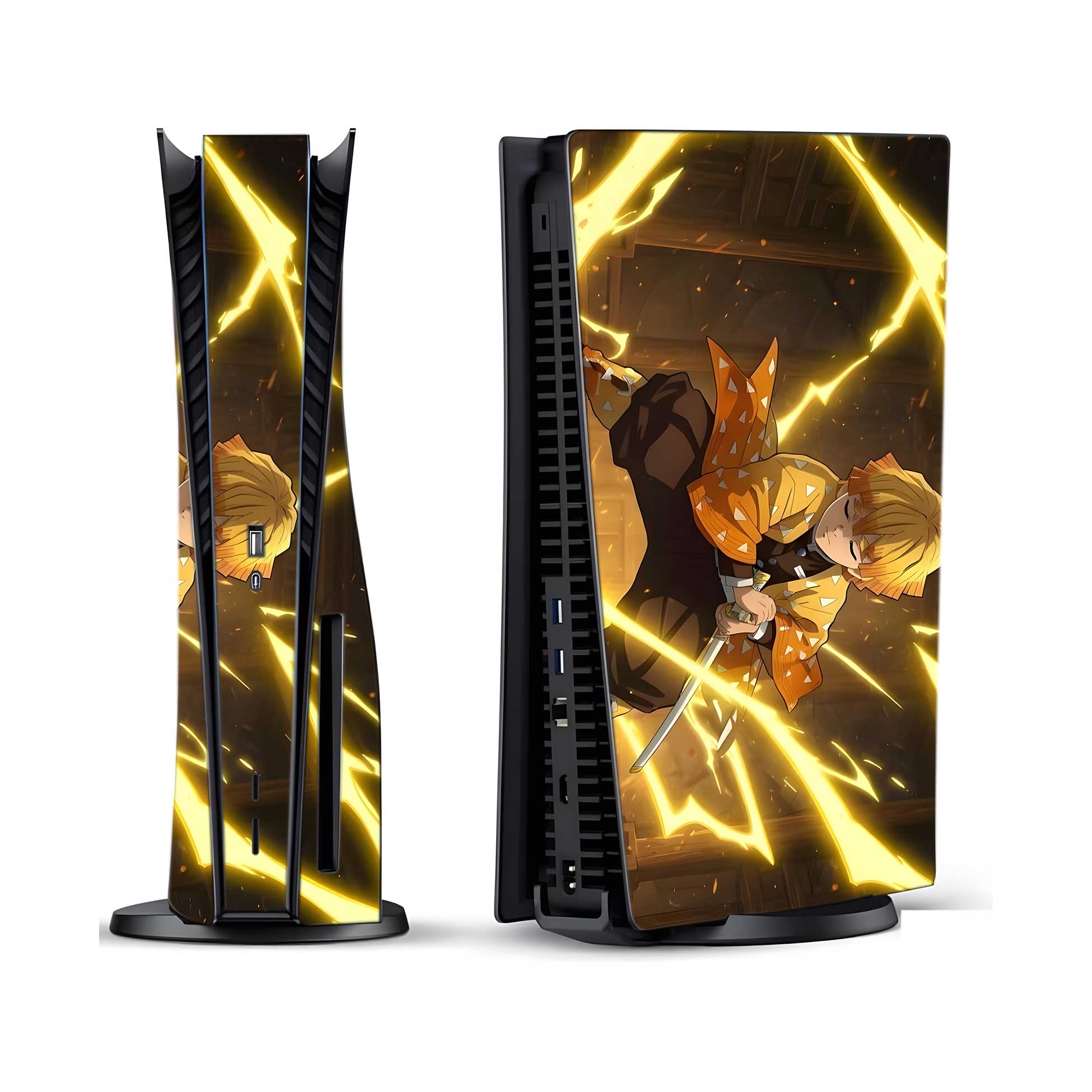 Thunder Breathing PlayStation 5 Fat Skins & Wraps