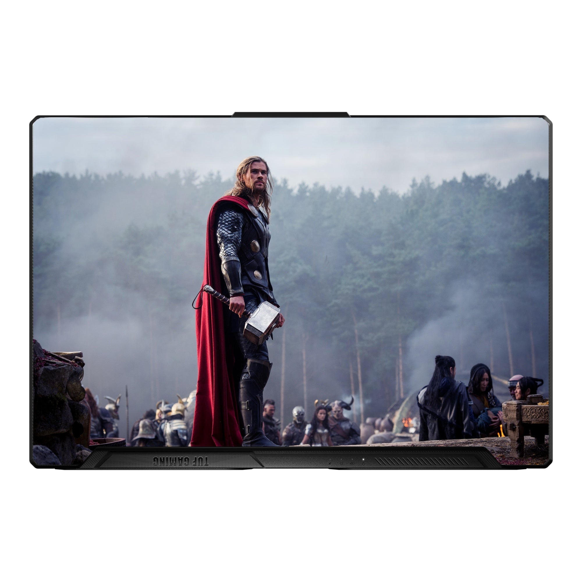 Thunder God White Dramatic Lighting by Decalz