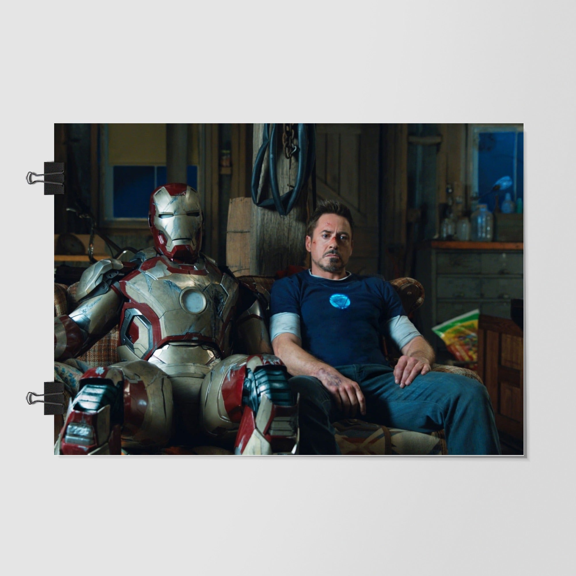 Tony Stark Iron Man Black Dynamic Angle by Decalz