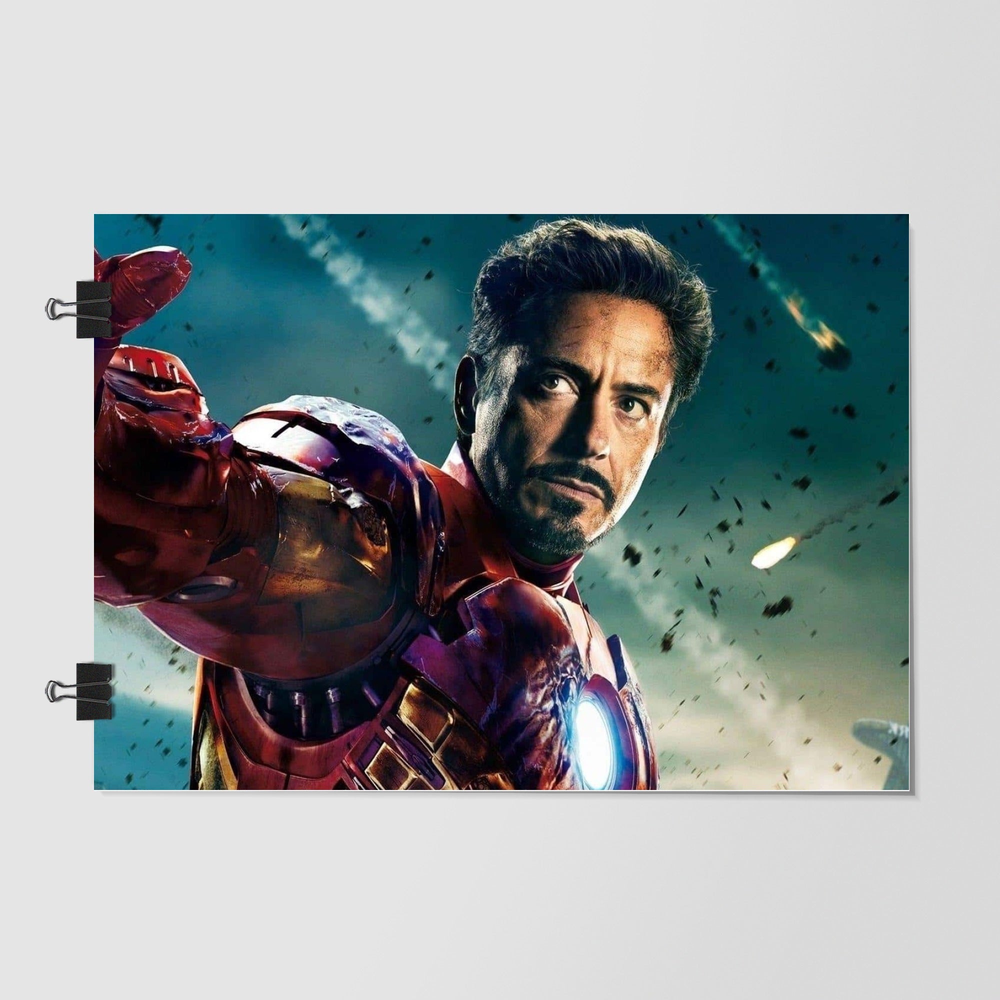 Tony Stark Iron Man Navy by Decalz