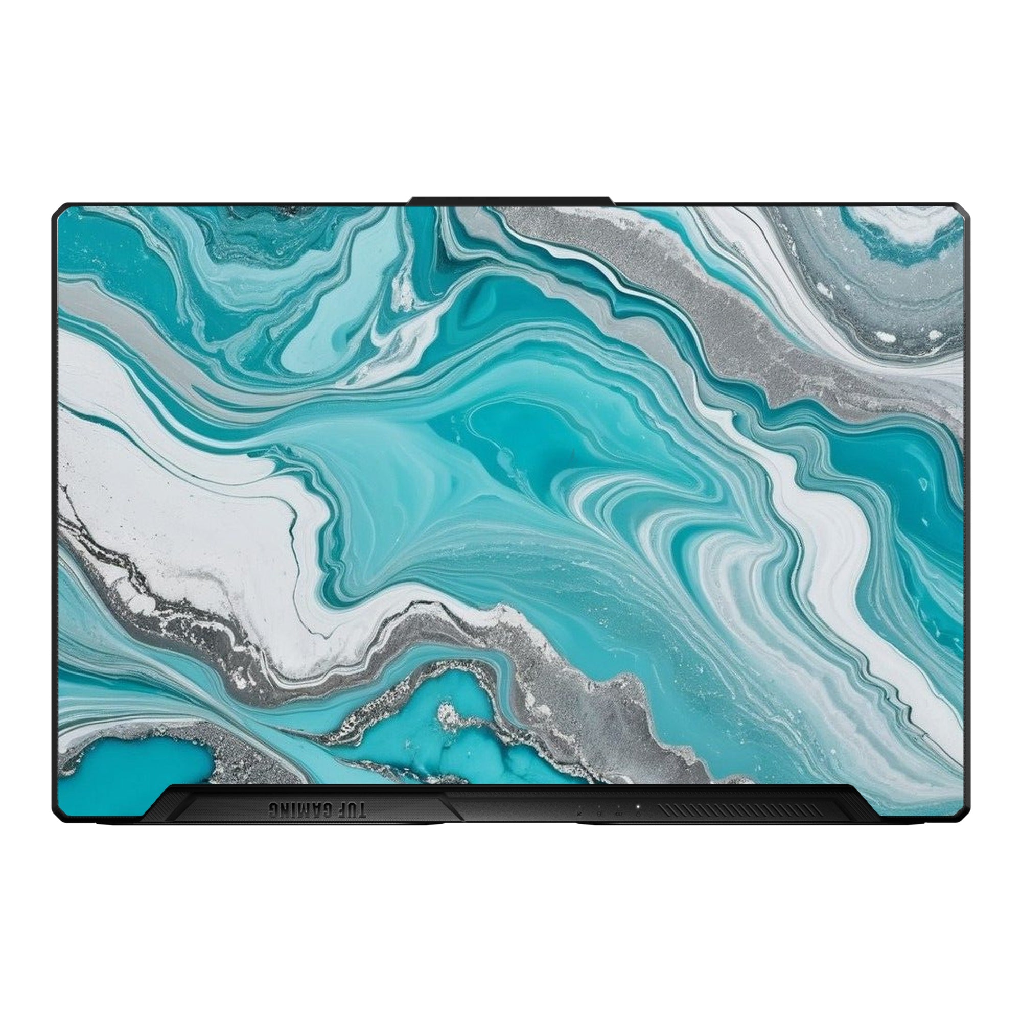 Turquoise Wave Marble by Decalz