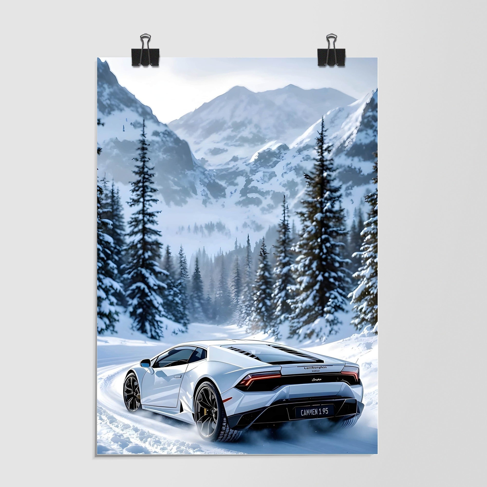Unidentified Sports Car Gray by Decalz