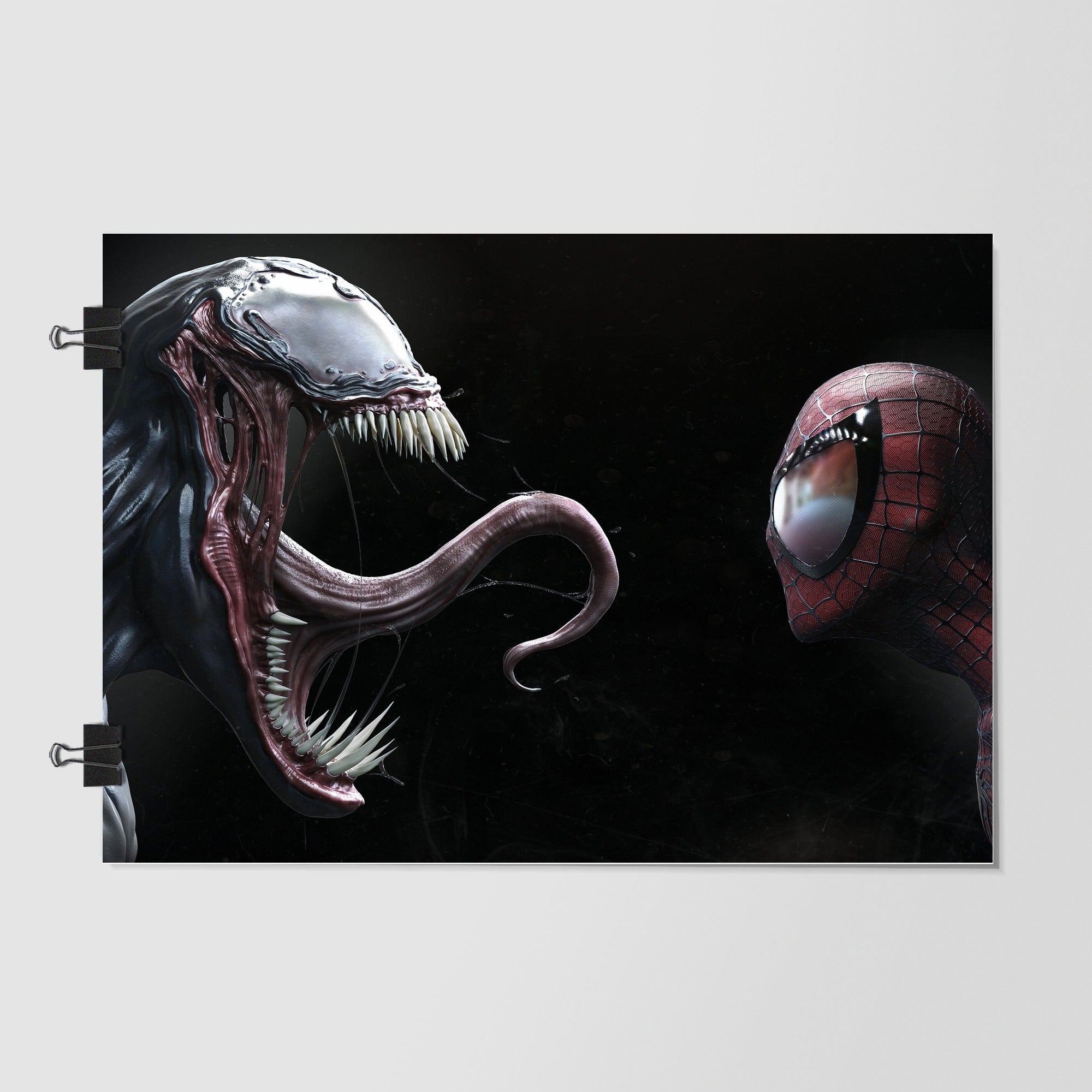Venom Black Action Pose by Decalz