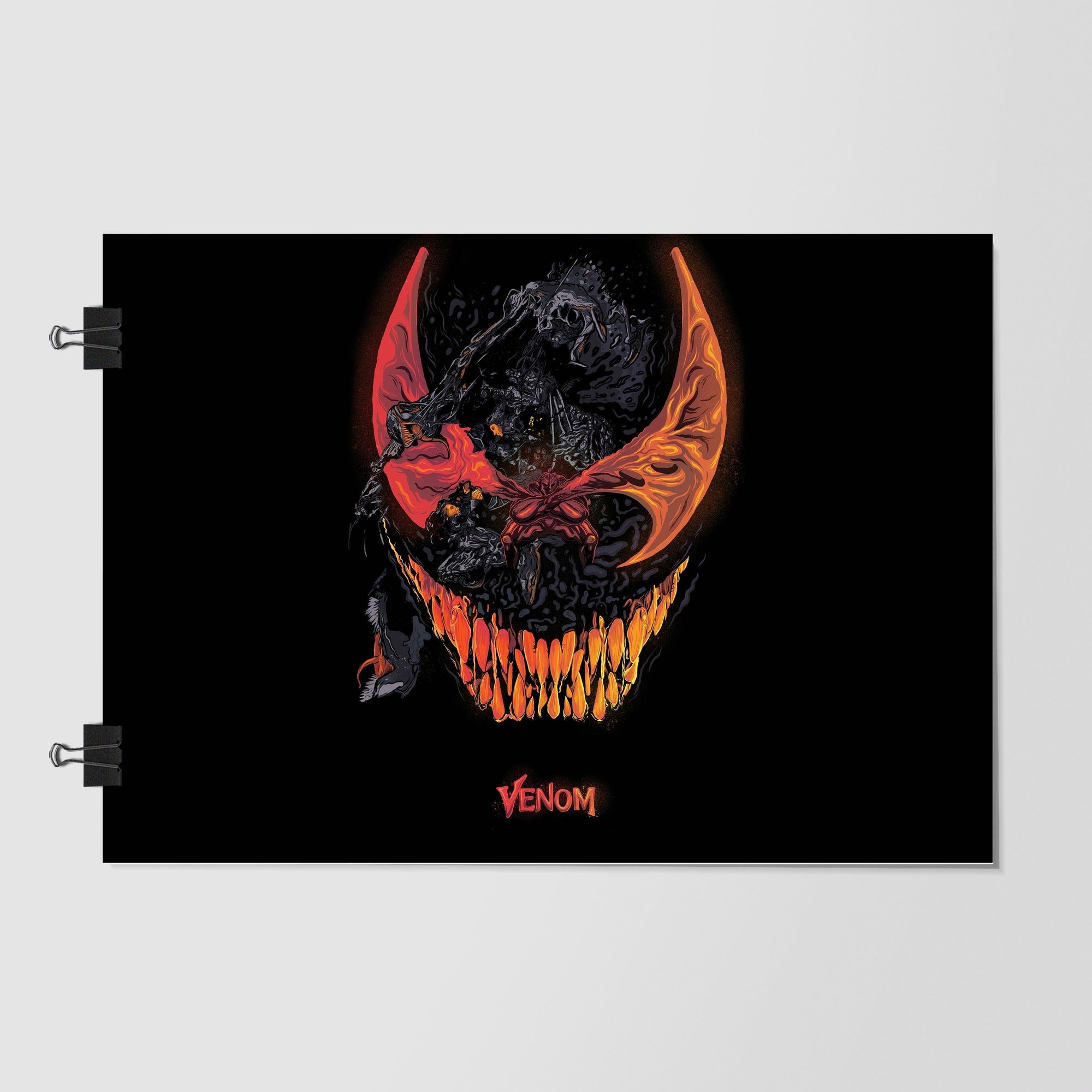 Venom Black Night Scene by Decalz