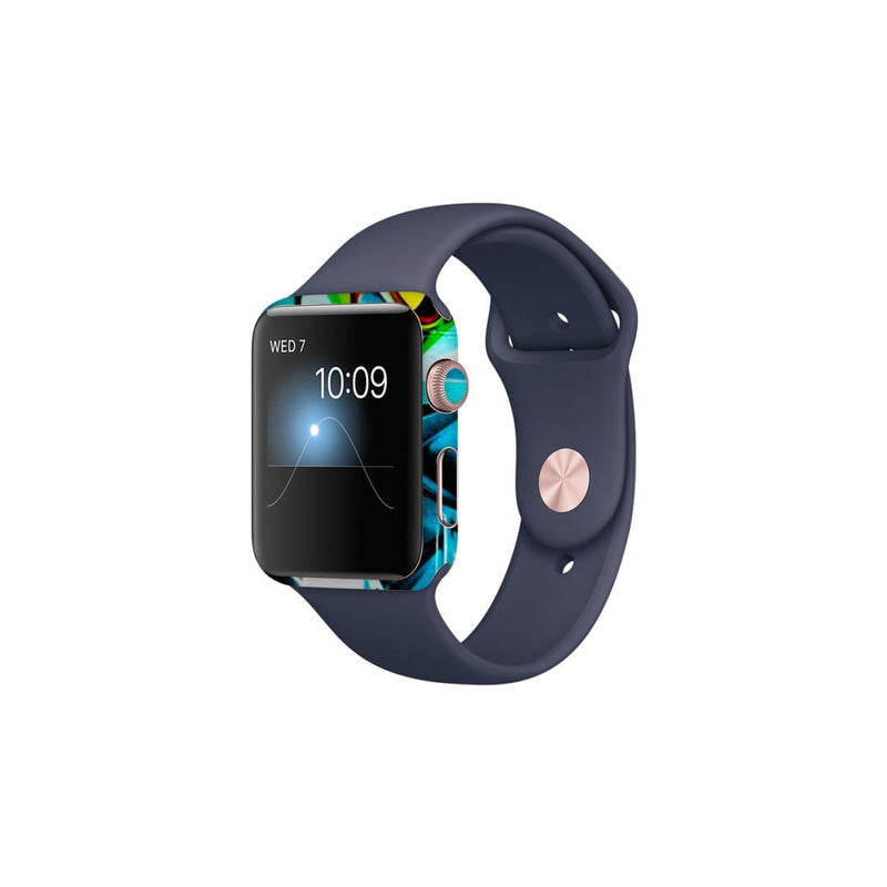 3 (38 mm) skin on Apple Watch Series by Decalz