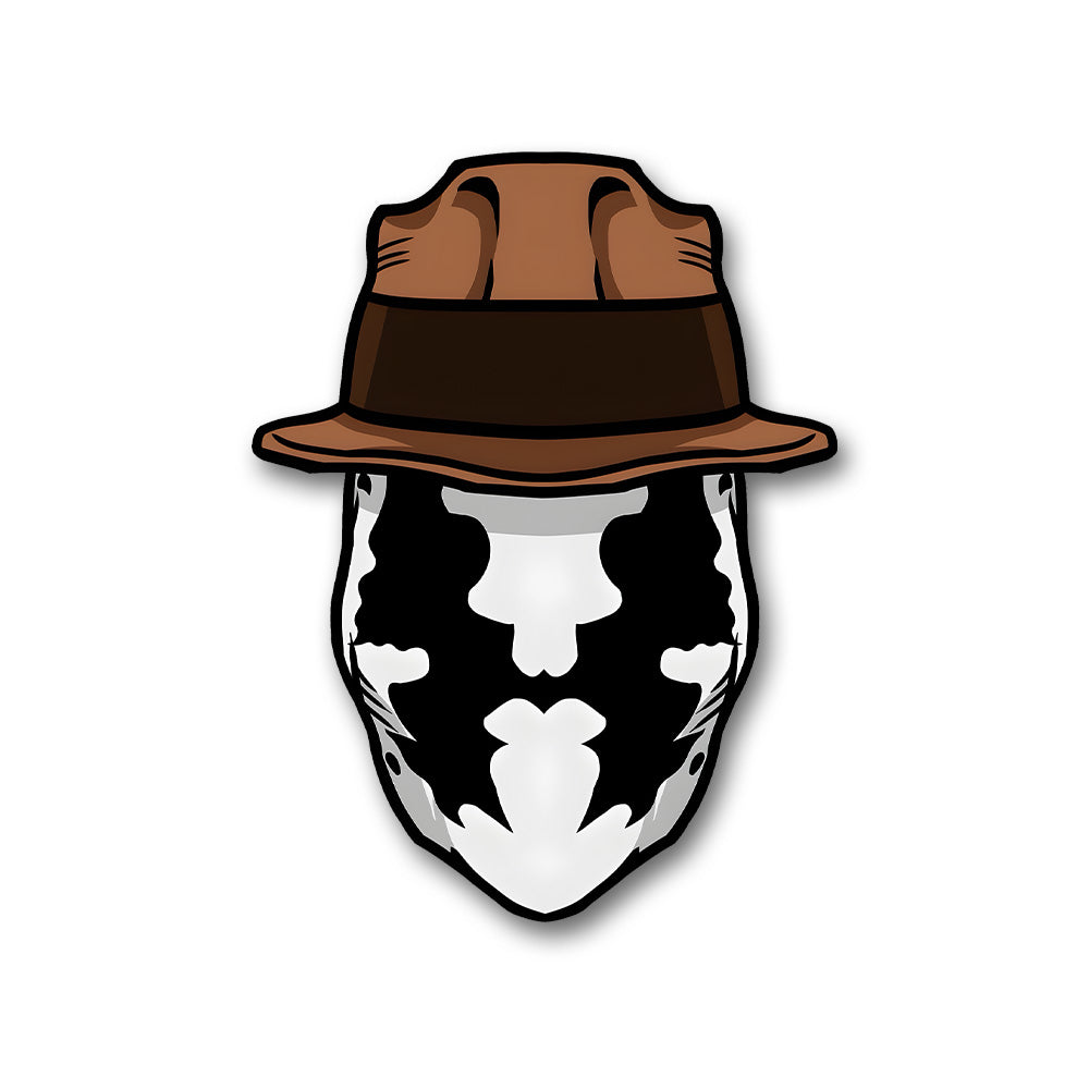 Watchmen Rorschach Mask Sticker