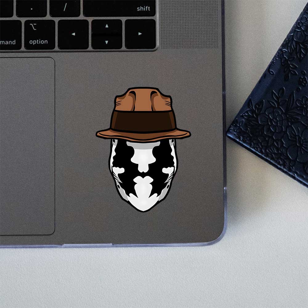 Watchmen Rorschach Mask Sticker