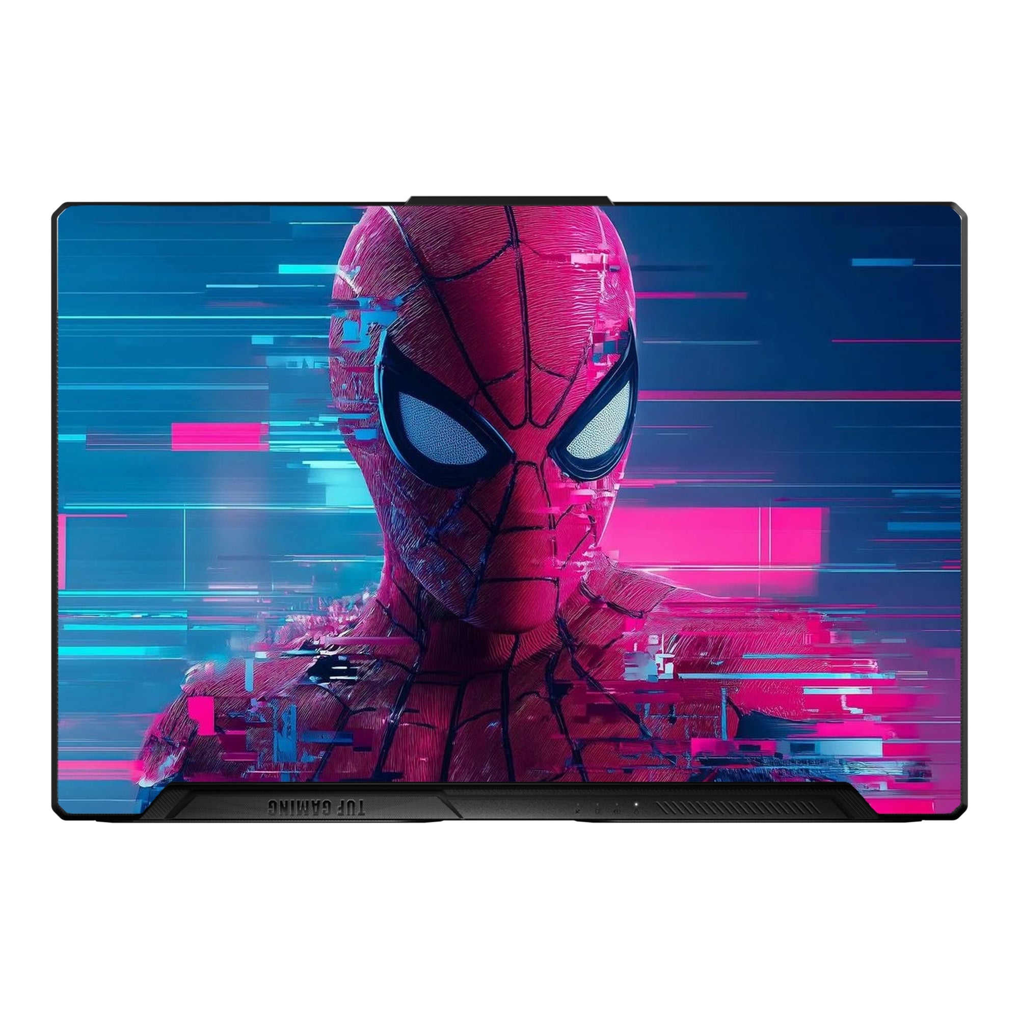 Web Hero Glitch Art by Decalz