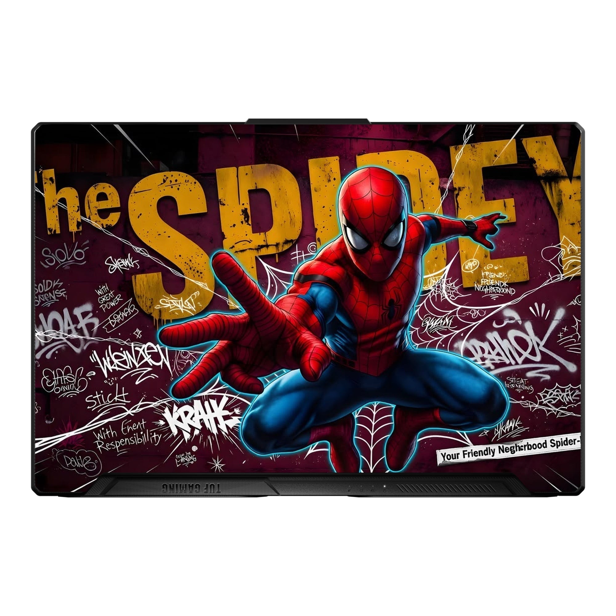 Web Hero Graffiti Art by Decalz