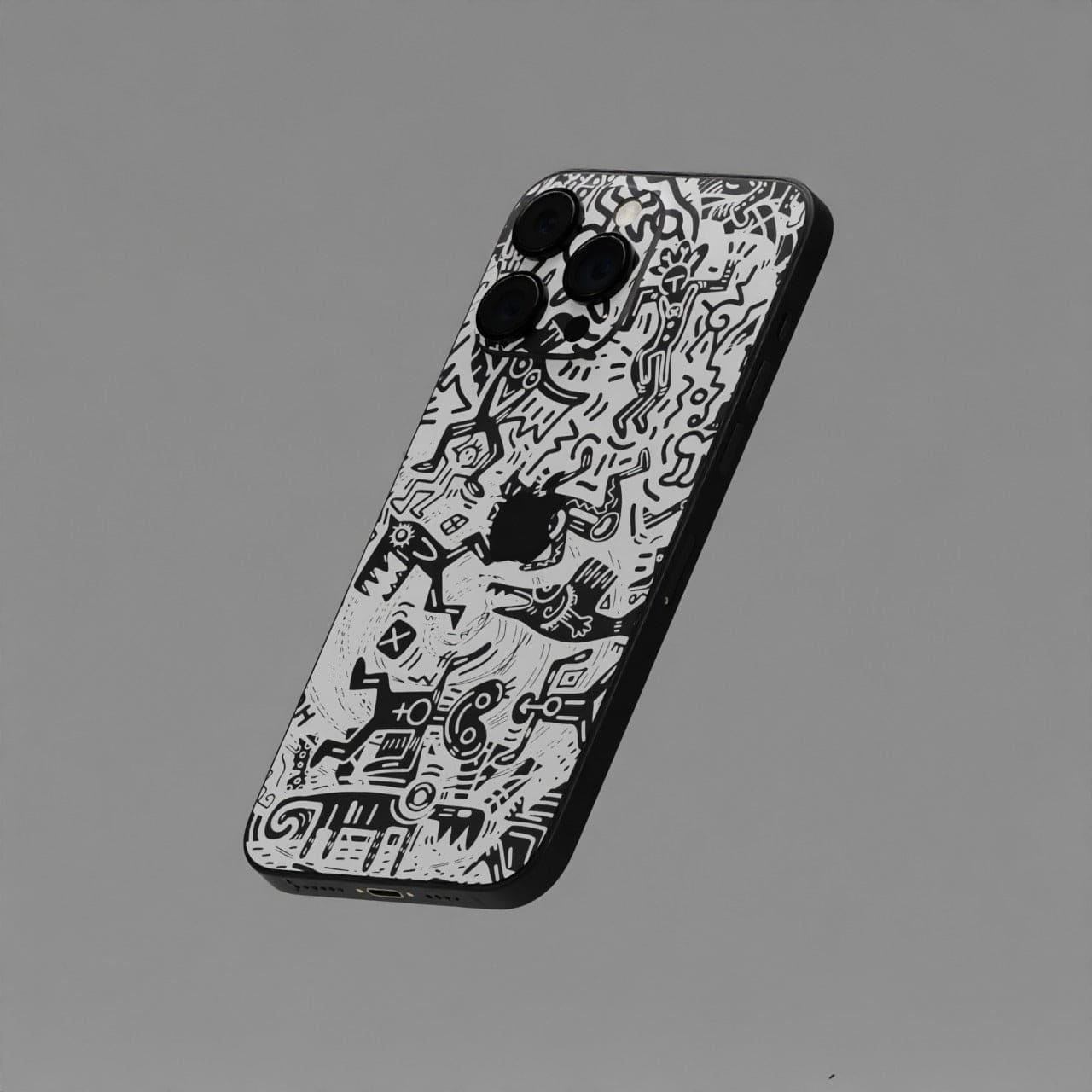Monochromatic Psycho Mobile Skins & Wraps