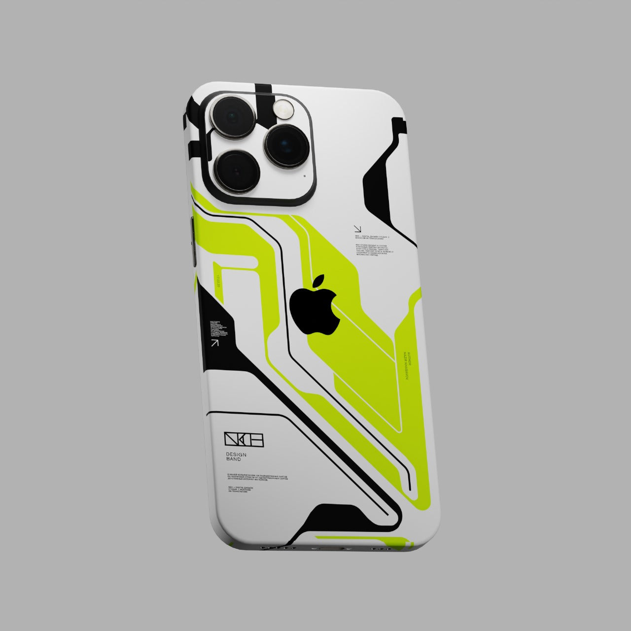 Acid Green Mobile Skins & Wraps