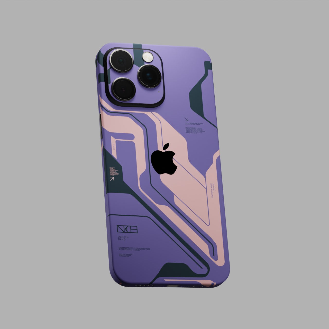 Purple Cyberpunk Mobile Skins & Wraps