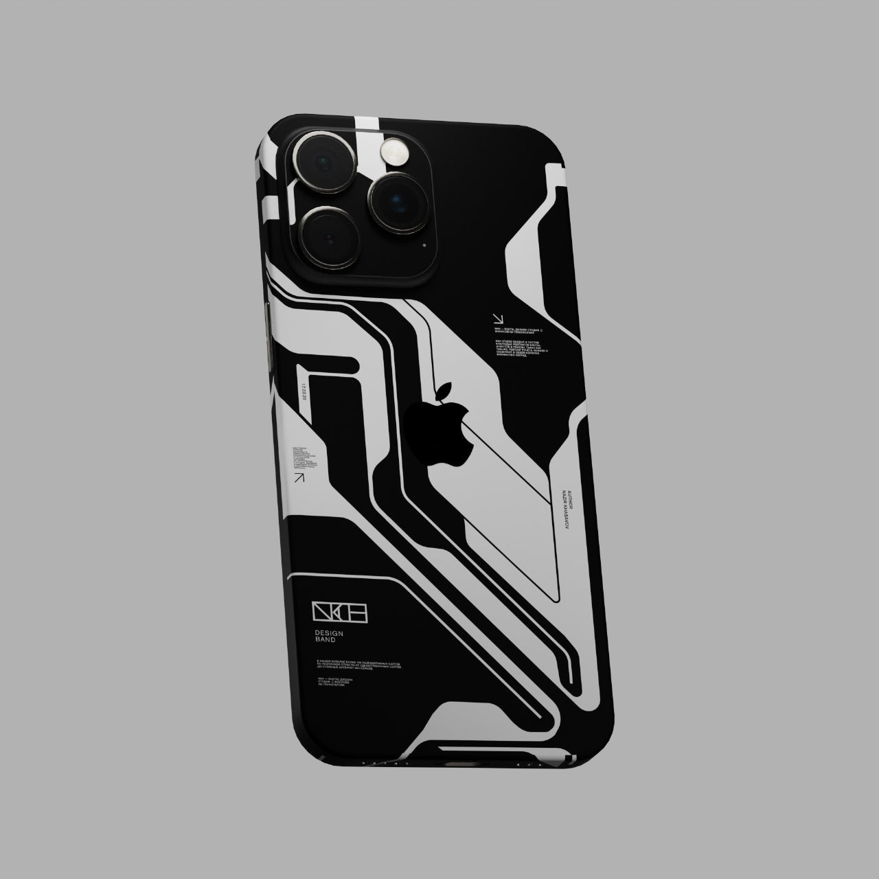 Dead Black Mobile Skins & Wraps