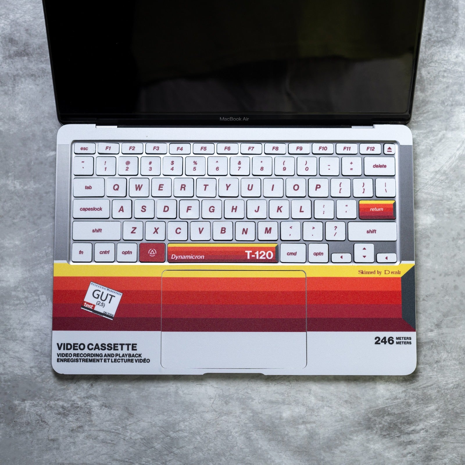 MacBook Skin – Classic VHS Look