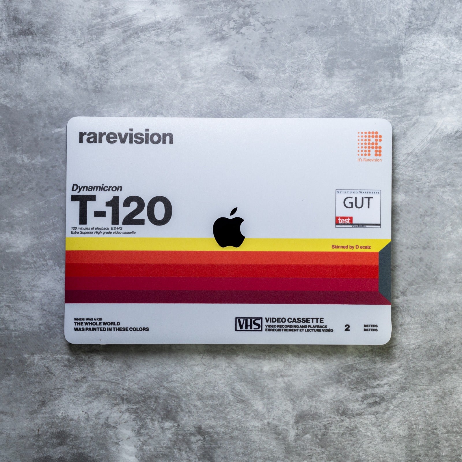 MacBook Skin – Classic VHS Look