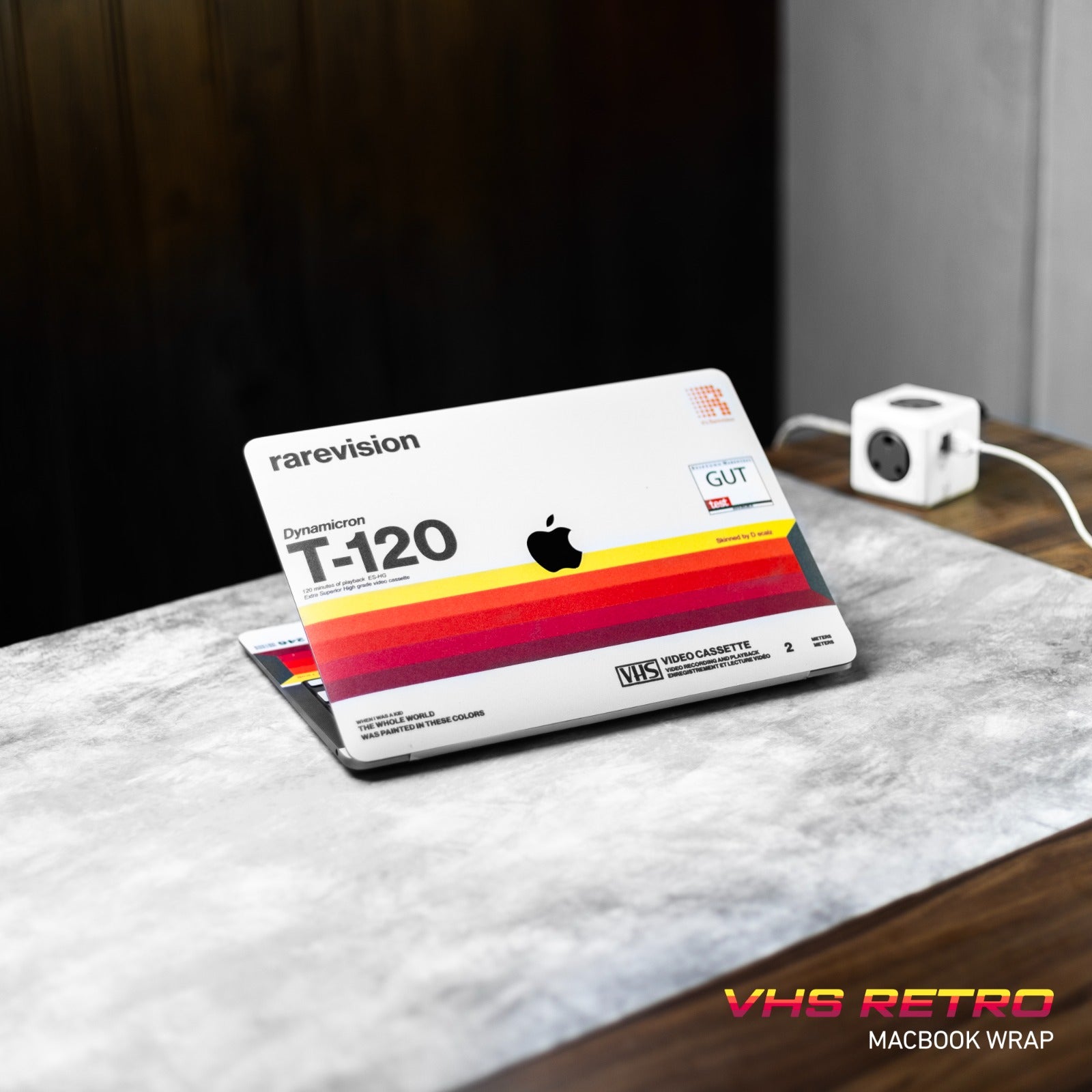 MacBook Skin – Classic VHS Look