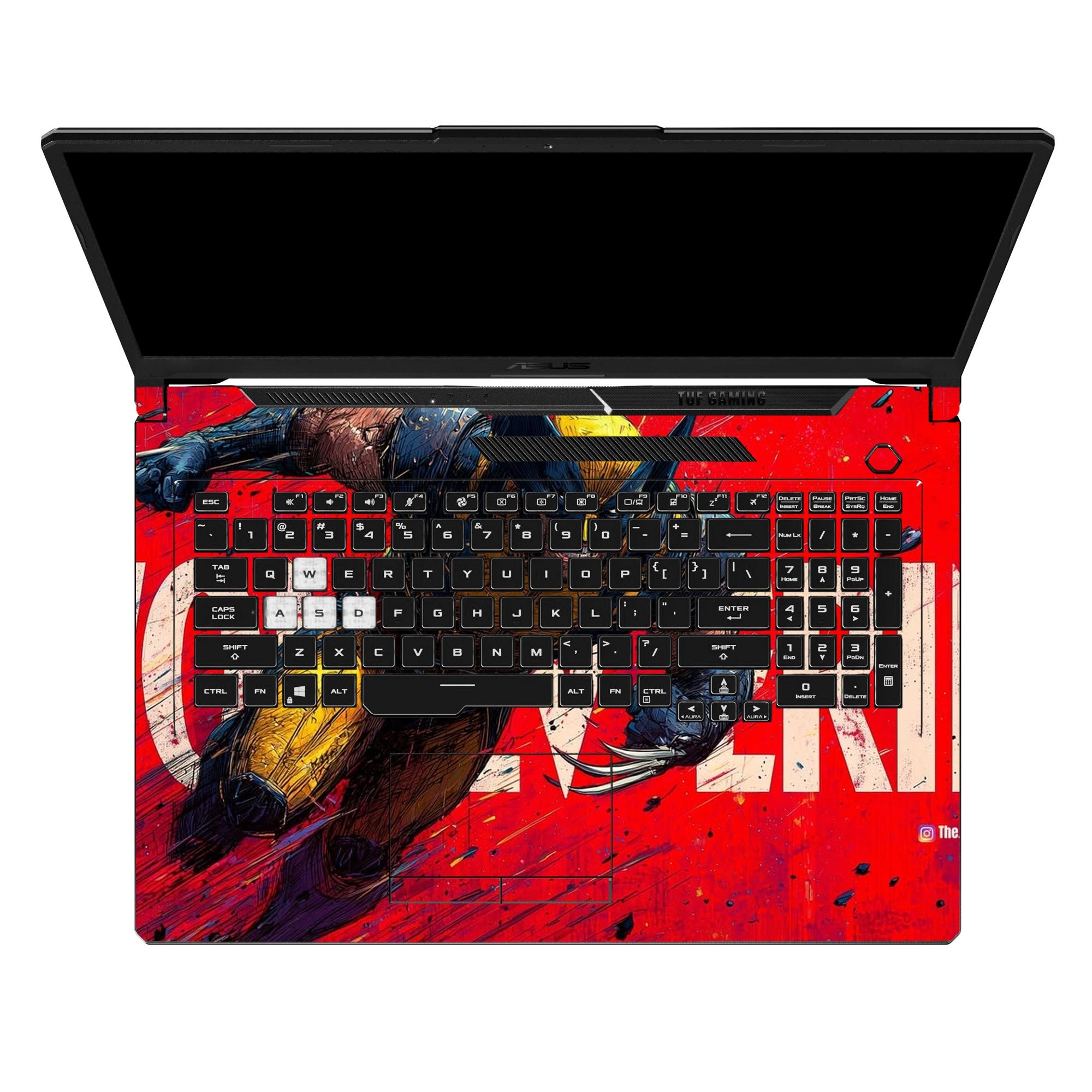 Wolverine Red Title by Decalz