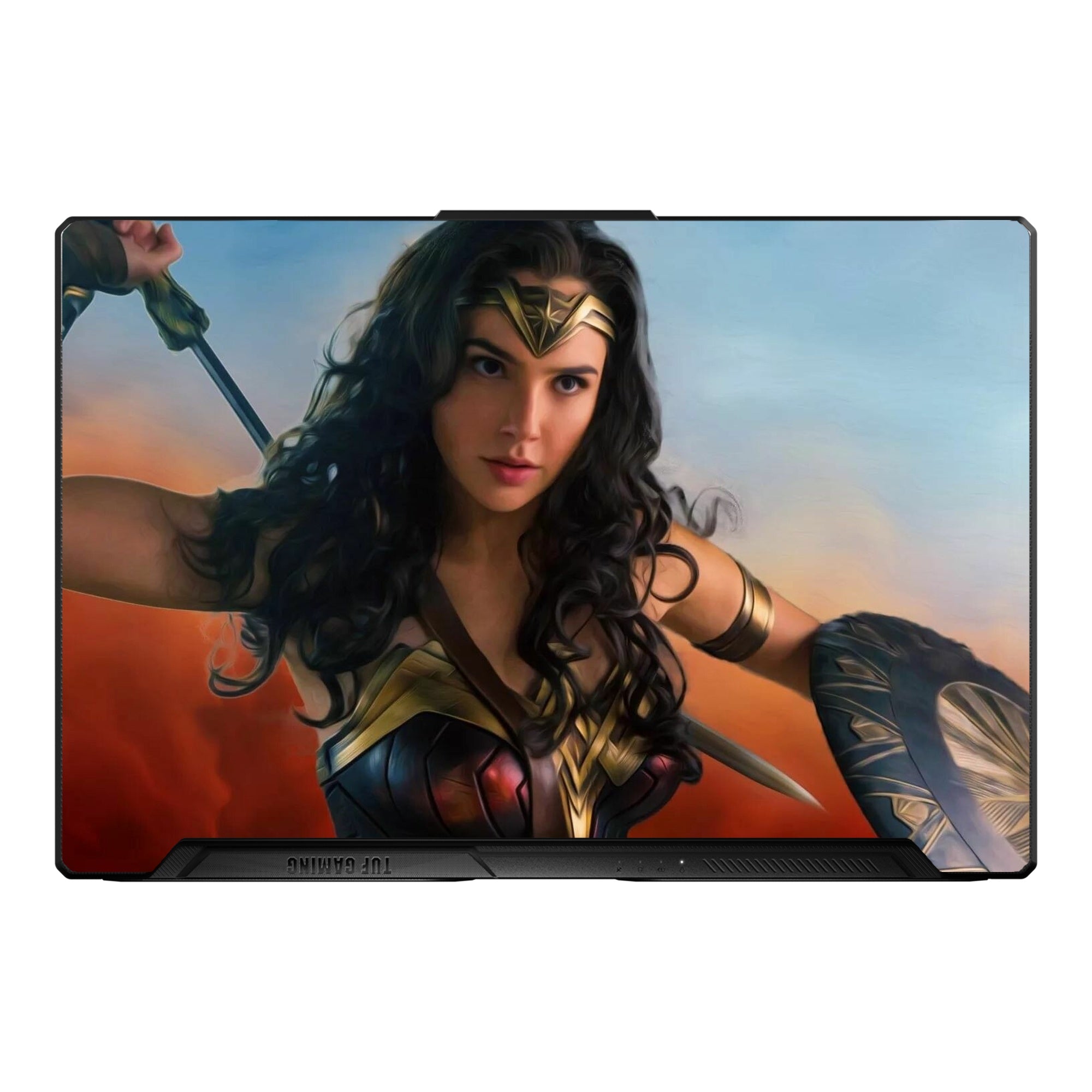 Wonder Woman Gray Dramatic Lighting by Decalz