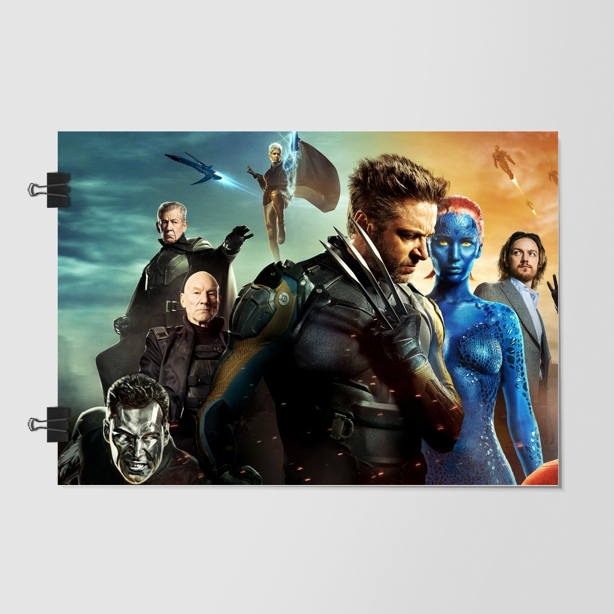 X Men Black Dynamic Angle by Decalz