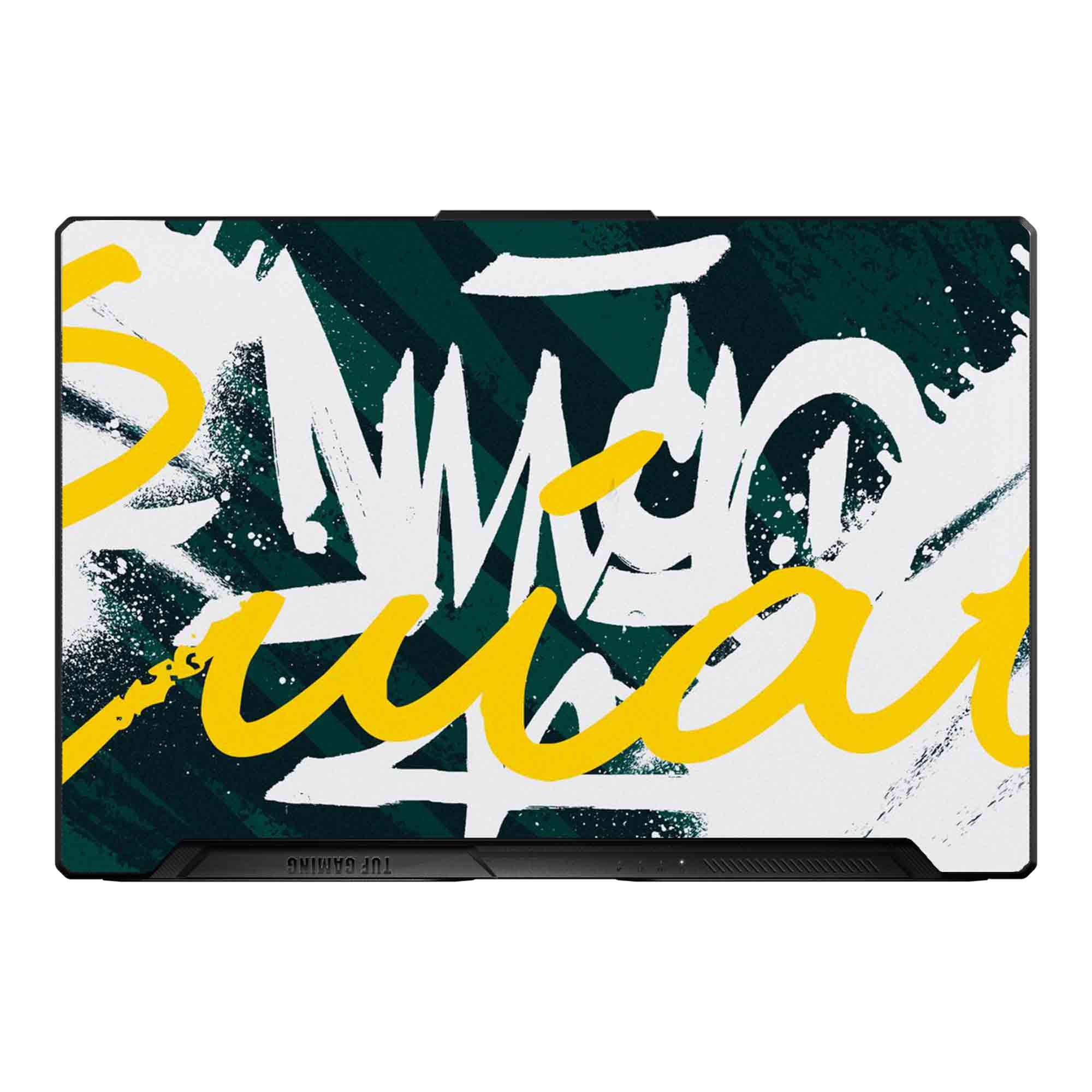 Yellow Brush Strokes - Laptop Skins