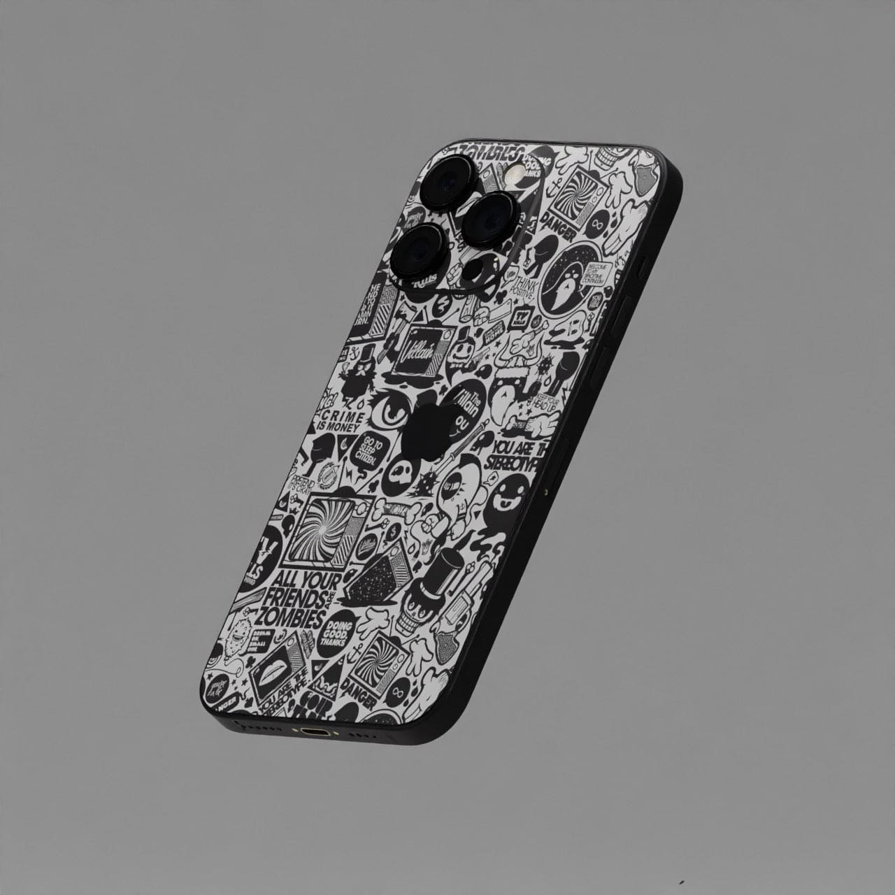 All Your Friends are Zombies Mobile Skins & Wraps