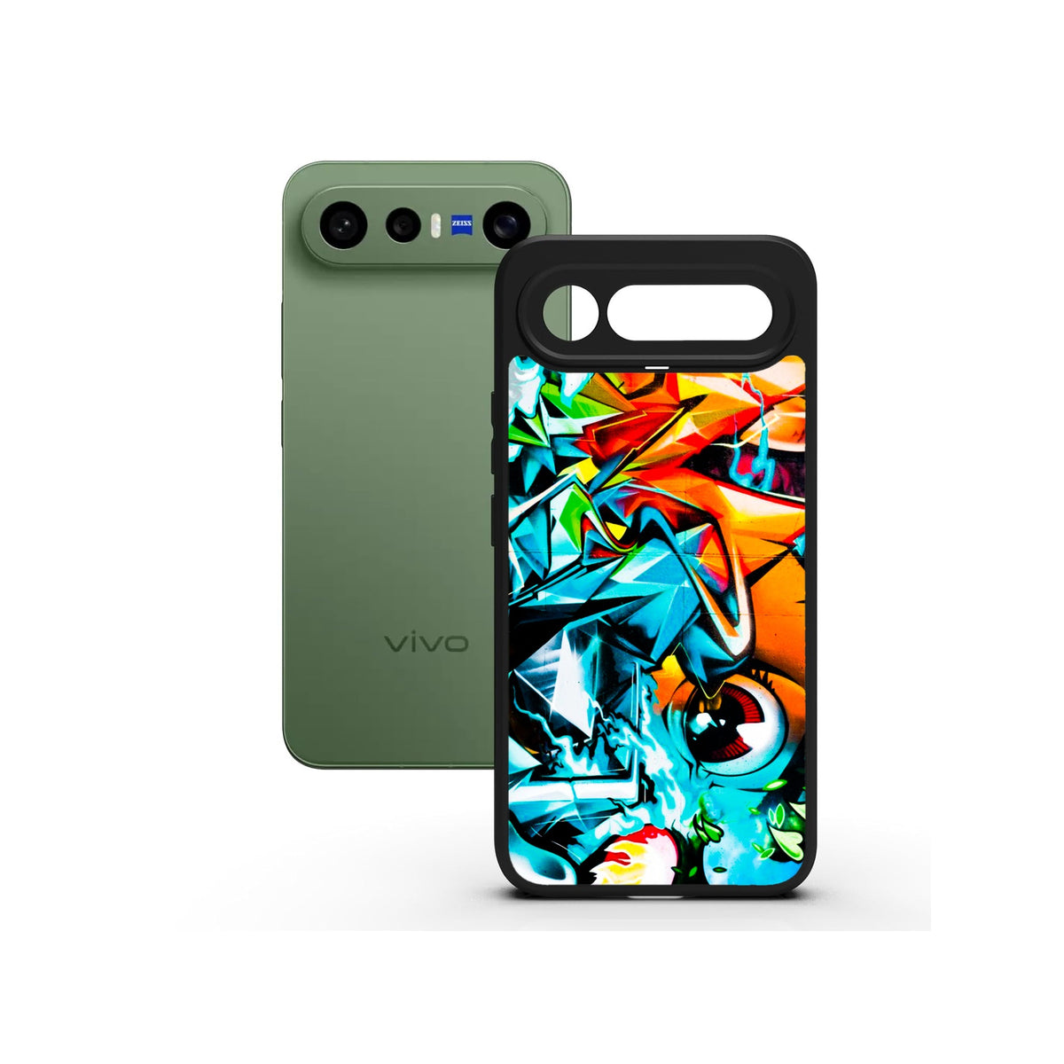 Abstract-Vision printed Doyers case, alternate view