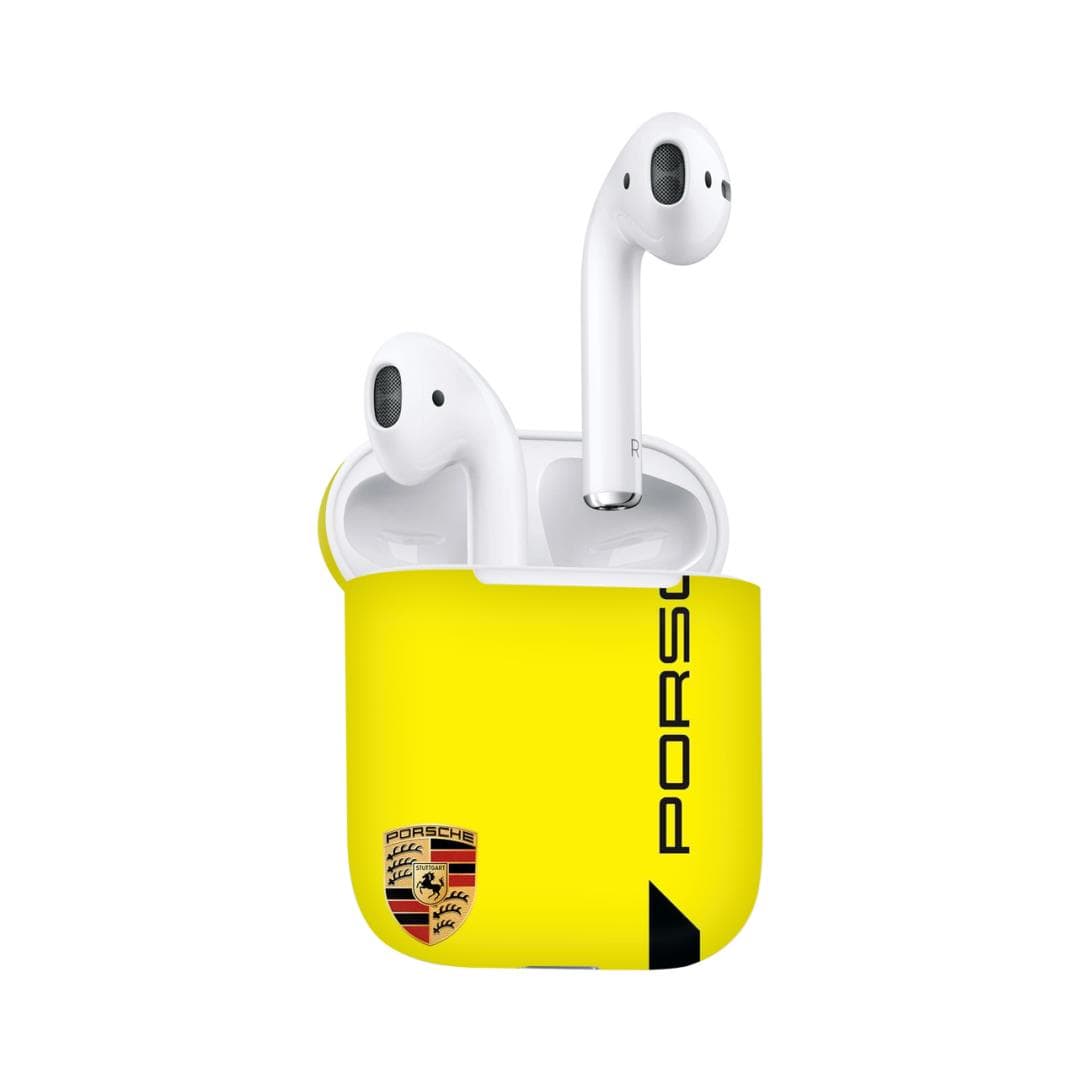 Apple Mobile skins & wraps Porsched Apple Airpods Skins & Wraps
