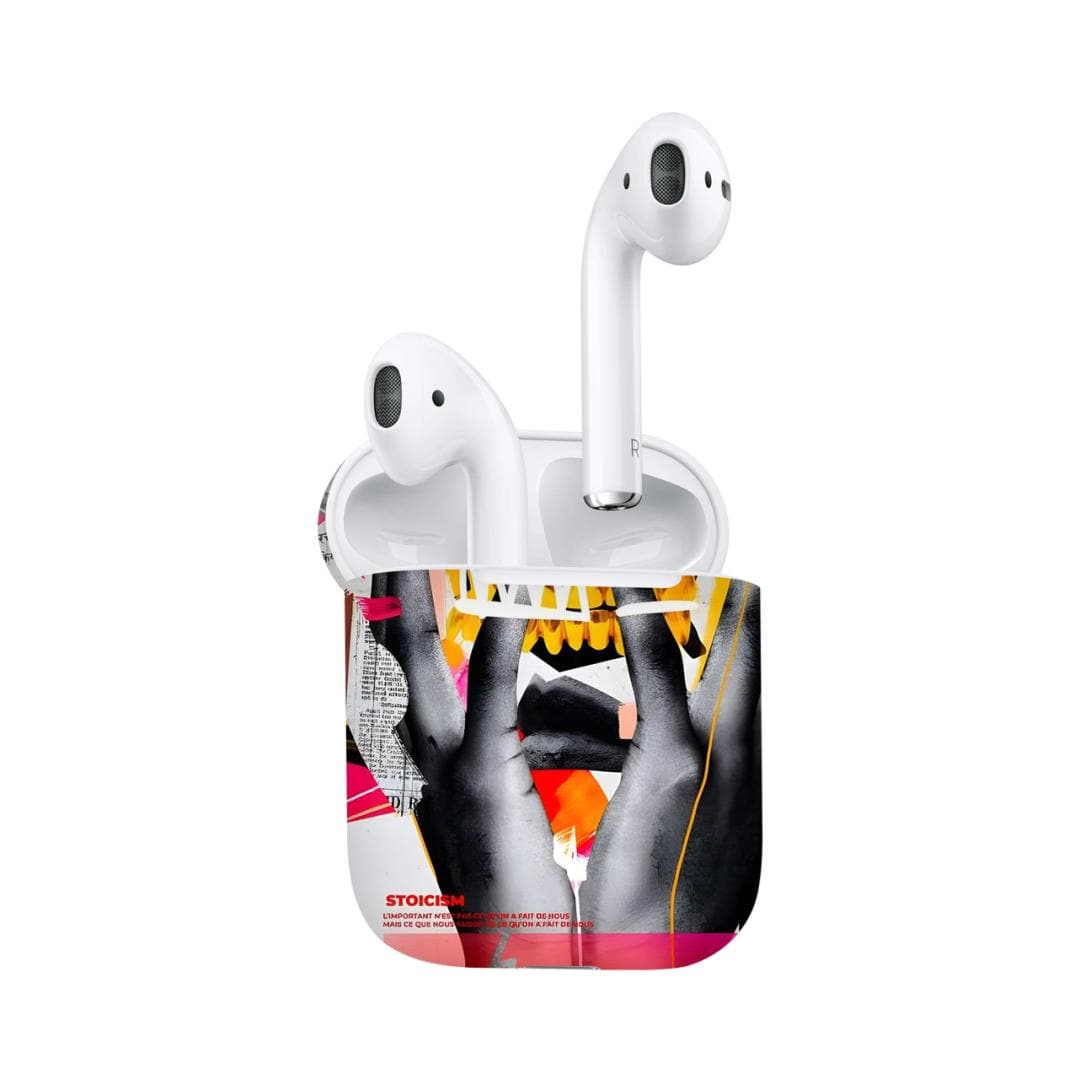 Apple Mobile skins & wraps Stoicism Apple Airpods Skins & Wraps
