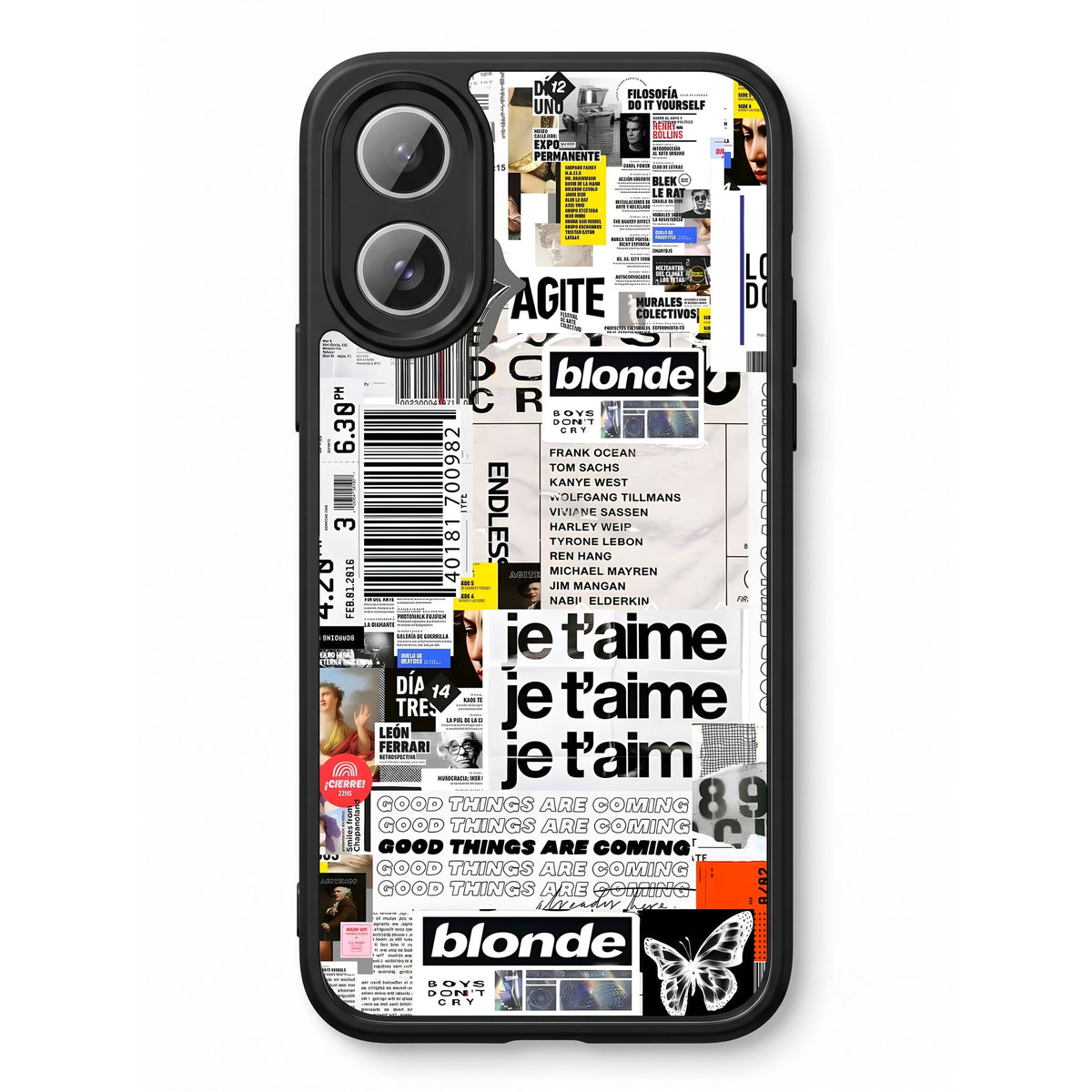 Blonde printed Doyers case
