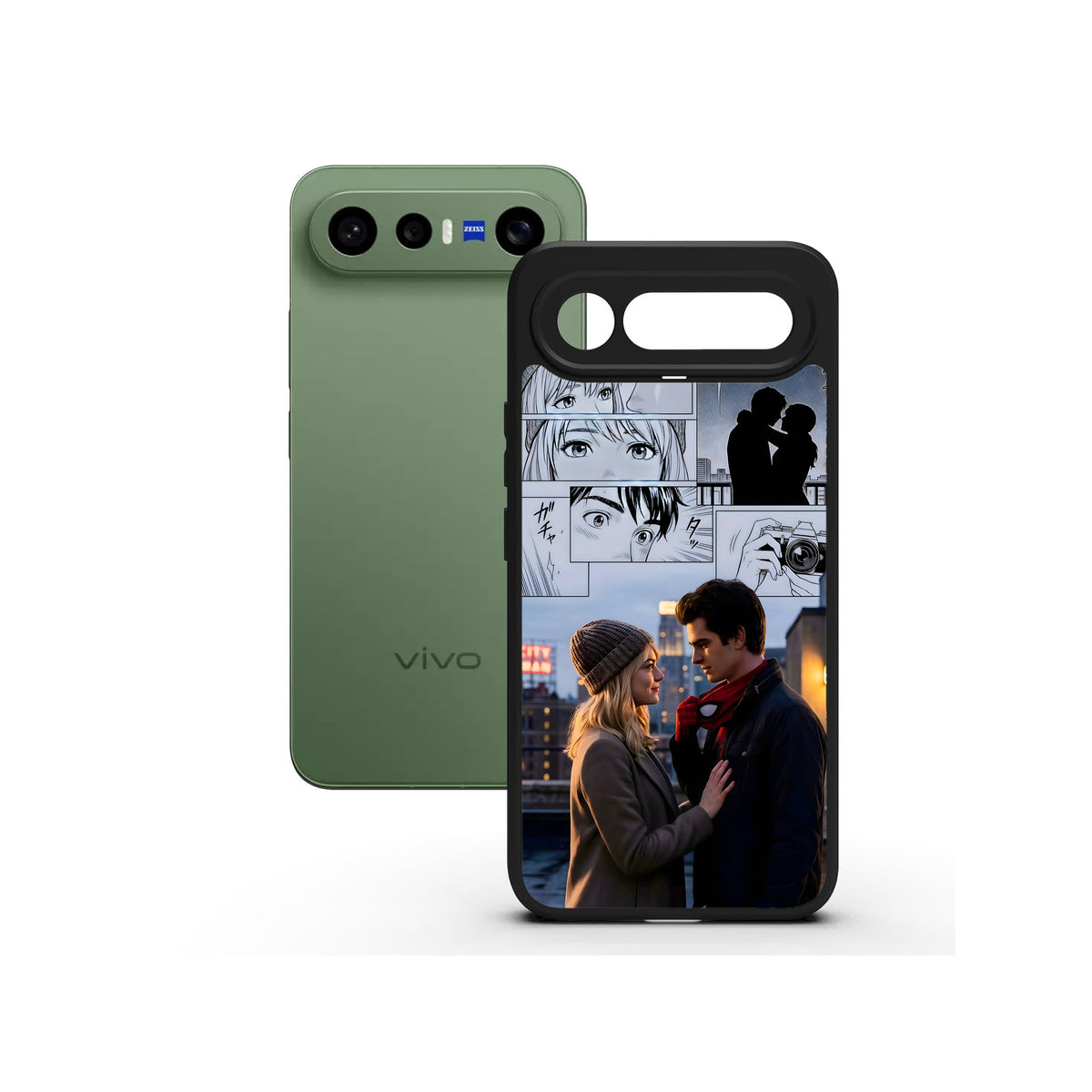 Canvas Romance printed Doyers case, alternate view