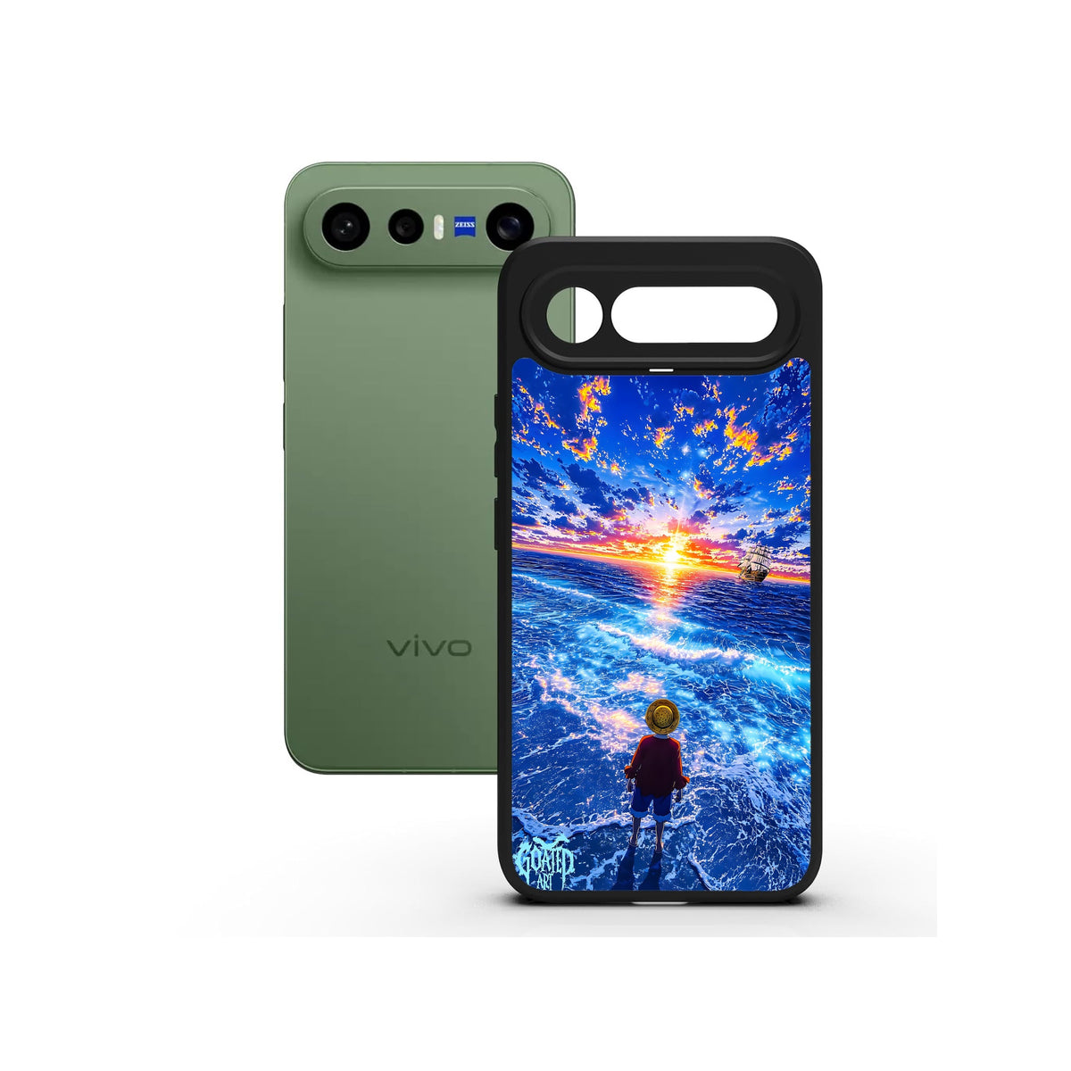 Celestial Sea printed Doyers case, alternate view