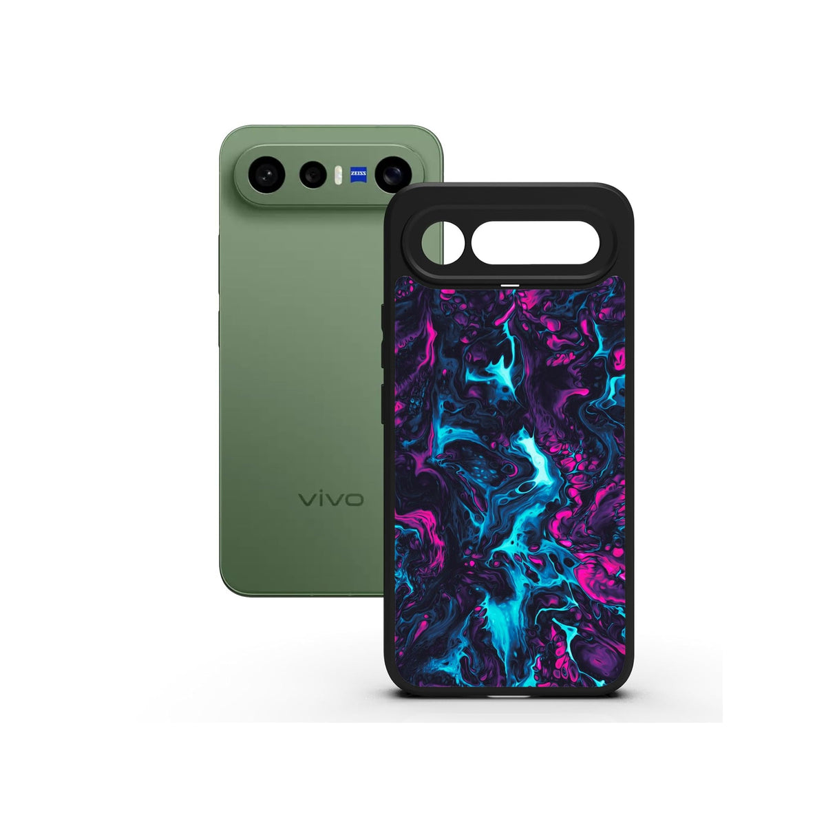 Comic Inferno printed Doyers case, alternate view