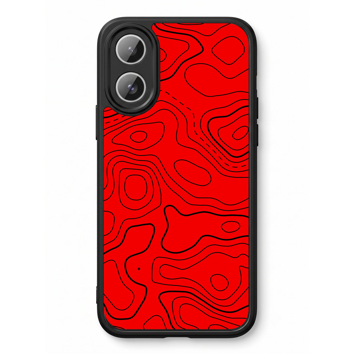Damascus Red printed Doyers case, alternate view