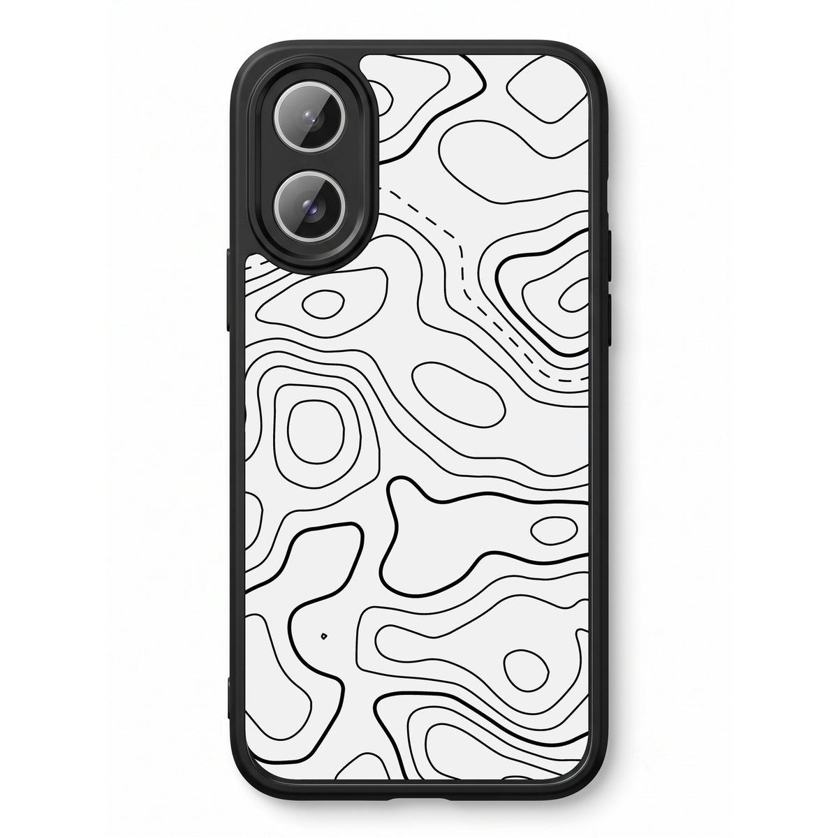 Damascus White printed Doyers case, alternate view