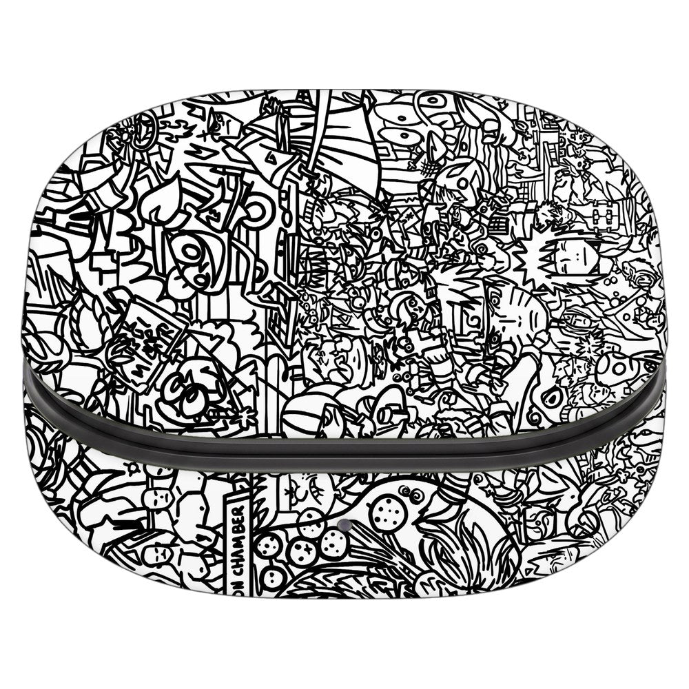 Samsung Galaxy Buds FE skin - Classic Doodle