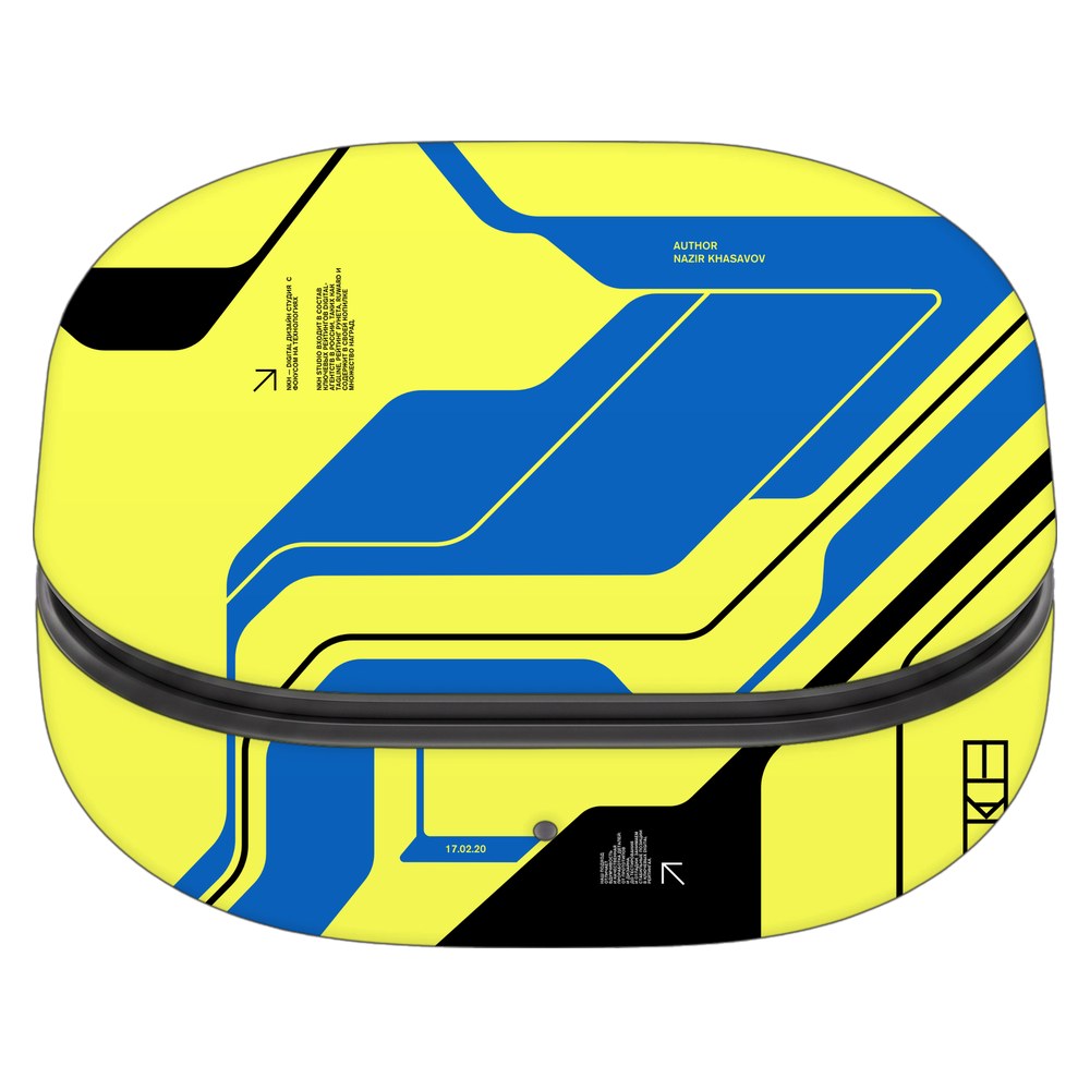 Samsung Galaxy Buds 2 skin - Cyber Yellow