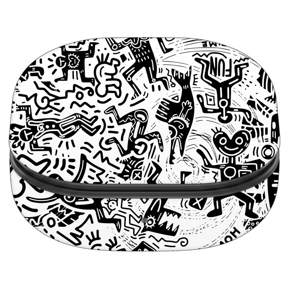 Samsung Galaxy Buds FE skin - Monochromatic Psycho