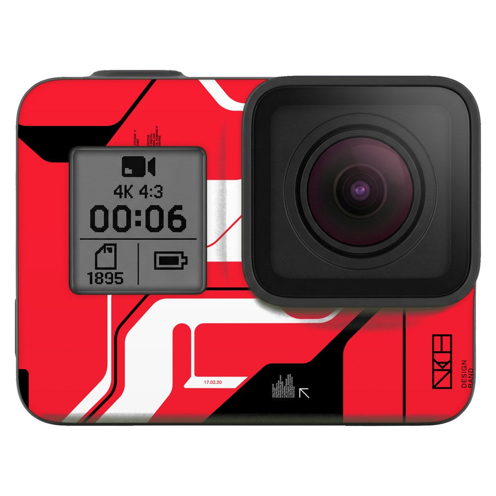 GoPro Hero 9 Black skin - Cyber Red