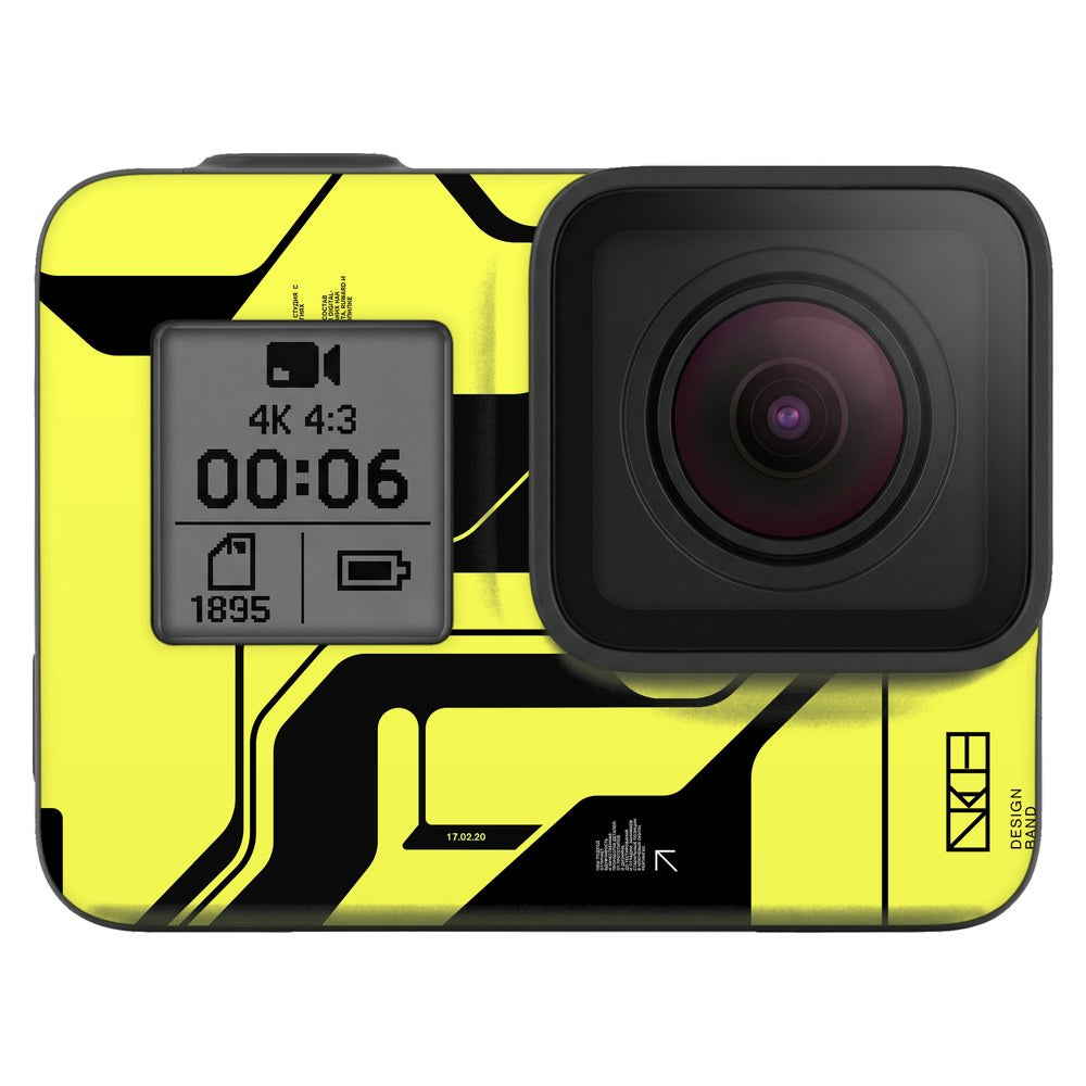 GoPro Hero 11 Black skin - Cyber Yellow & Black