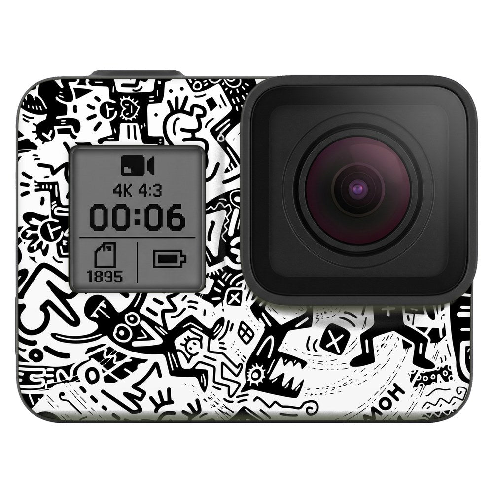 GoPro Hero 10 Black skin - Monochromatic Psycho
