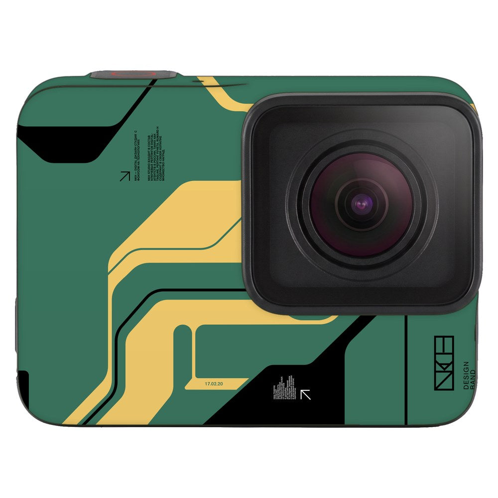GoPro Hero 7 Black skin - Curcuit Green