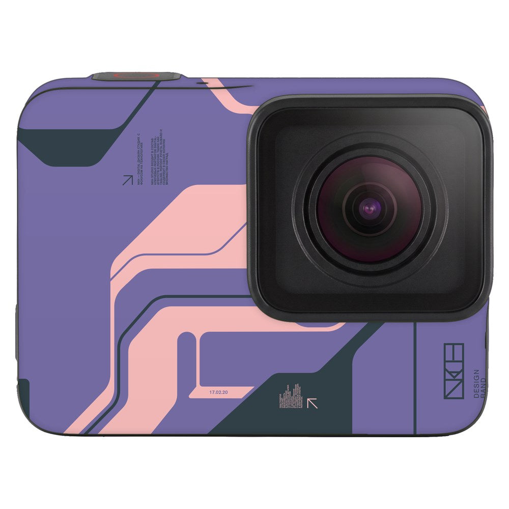 GoPro Hero 7 Black skin - Purple Cyberpunk