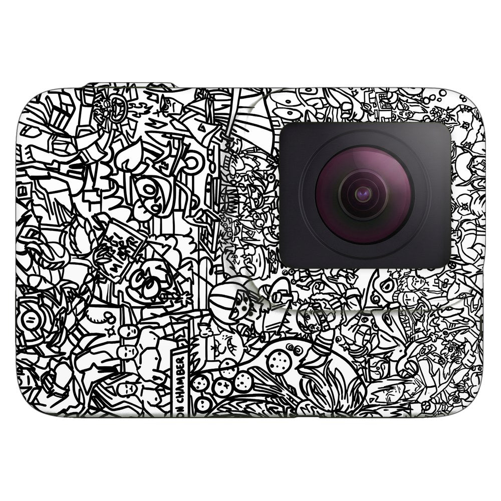 GoPro Hero 7 Silver skin - Classic Doodle