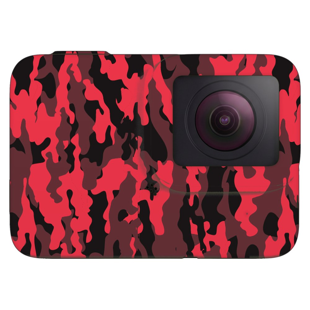 GoPro Hero 7 Silver skin - Dark Red Camo